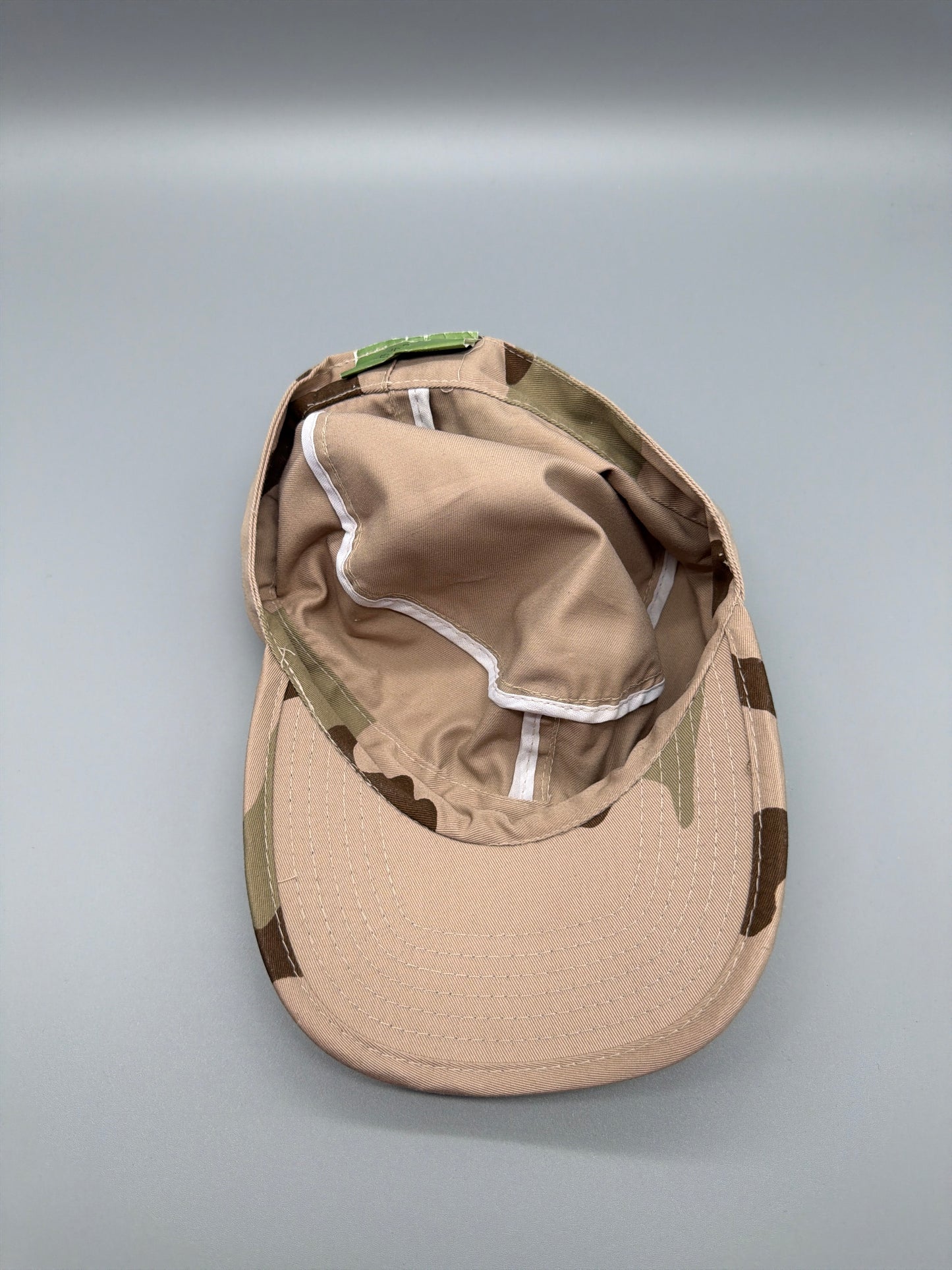 Vintage Military Y2K "Desert Storm" Tactical Army Patrol Cap - Sand Camo