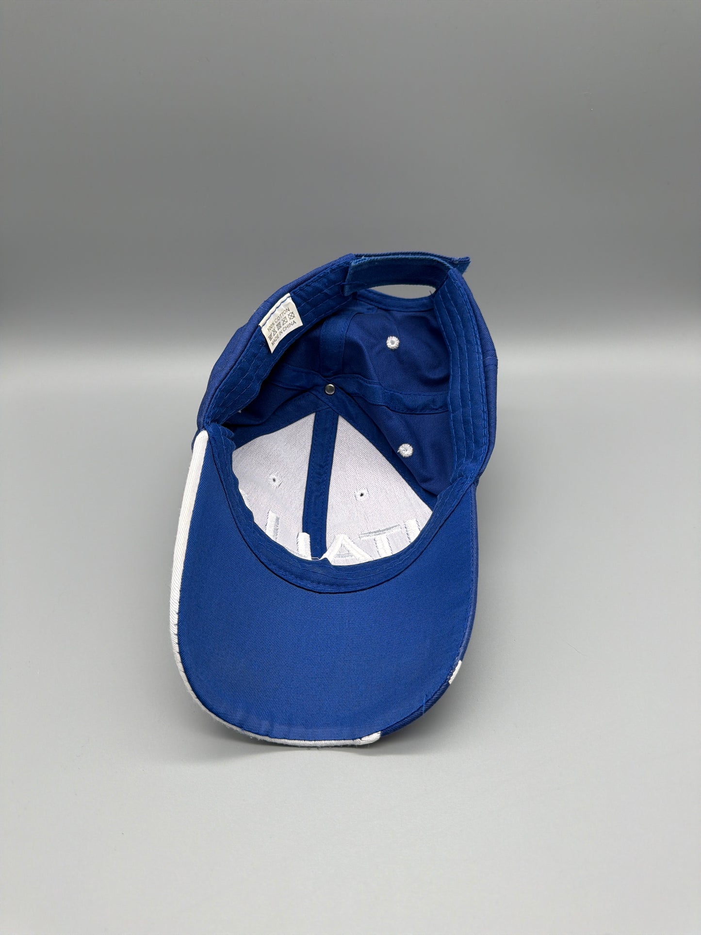 Vintage Italia "Azzurri" Embroidered Sport Cap - Royal Blue / White