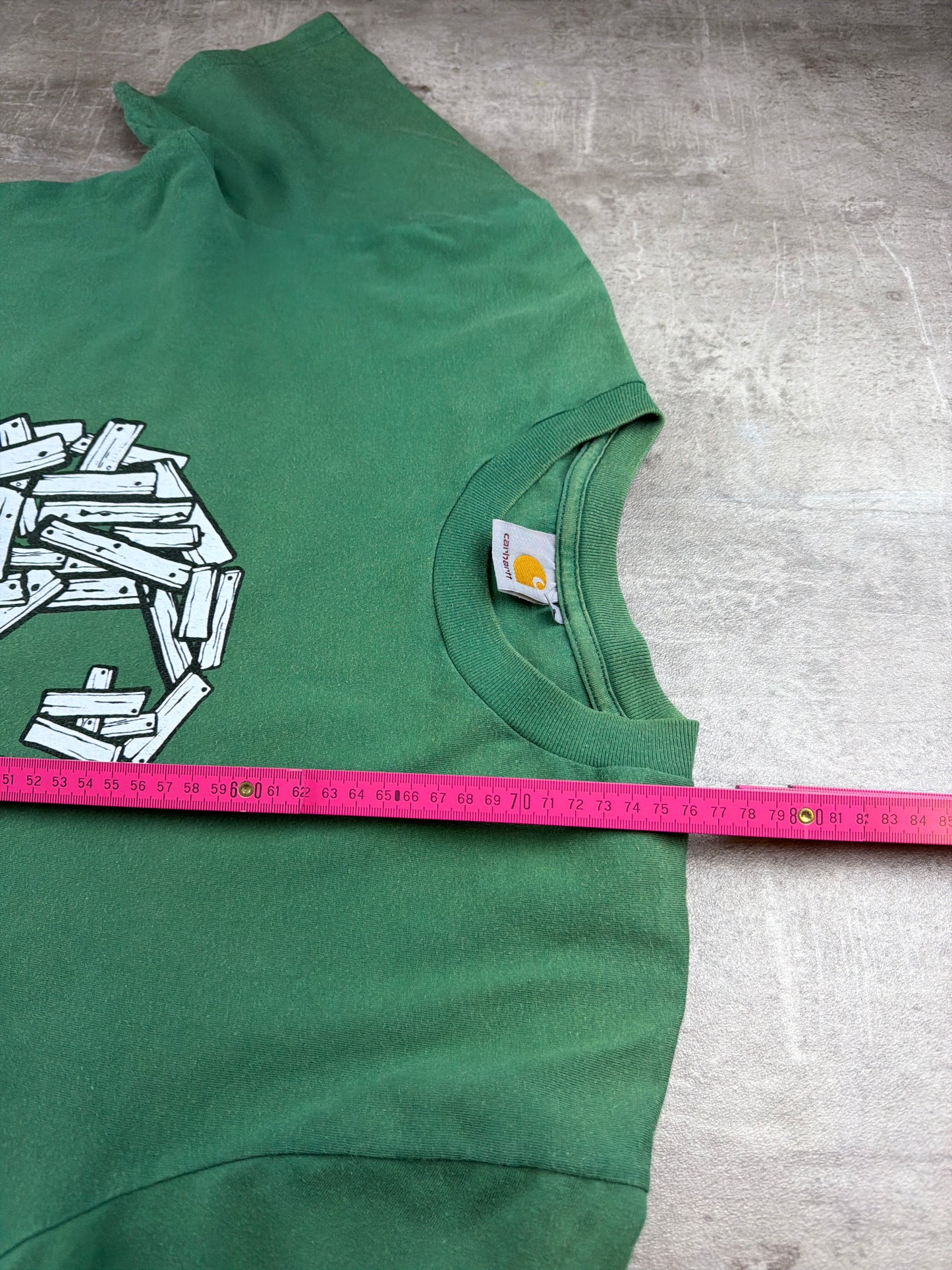 Carhartt Workwear Graphic Skate Tee – Faded Forest Green