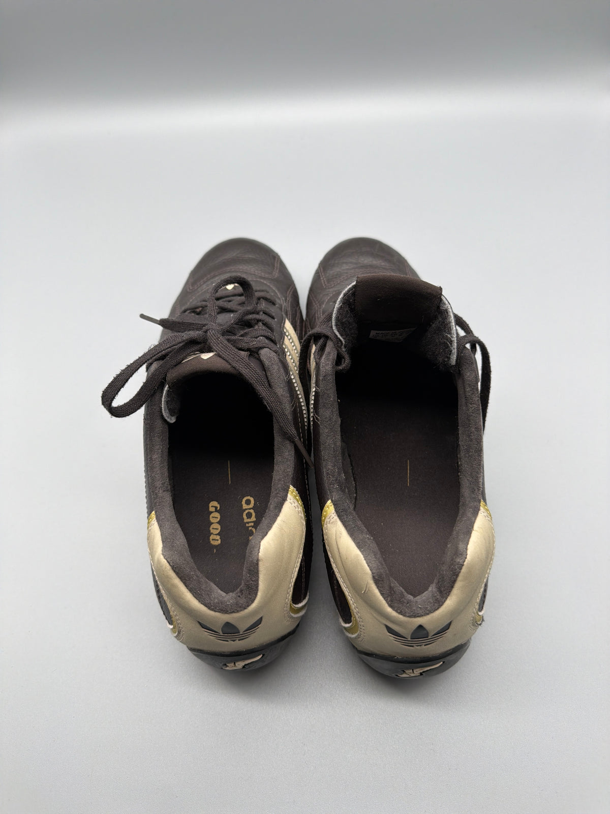 Adidas Goodyear Archive Sneaker - Brown / Gold / Beige