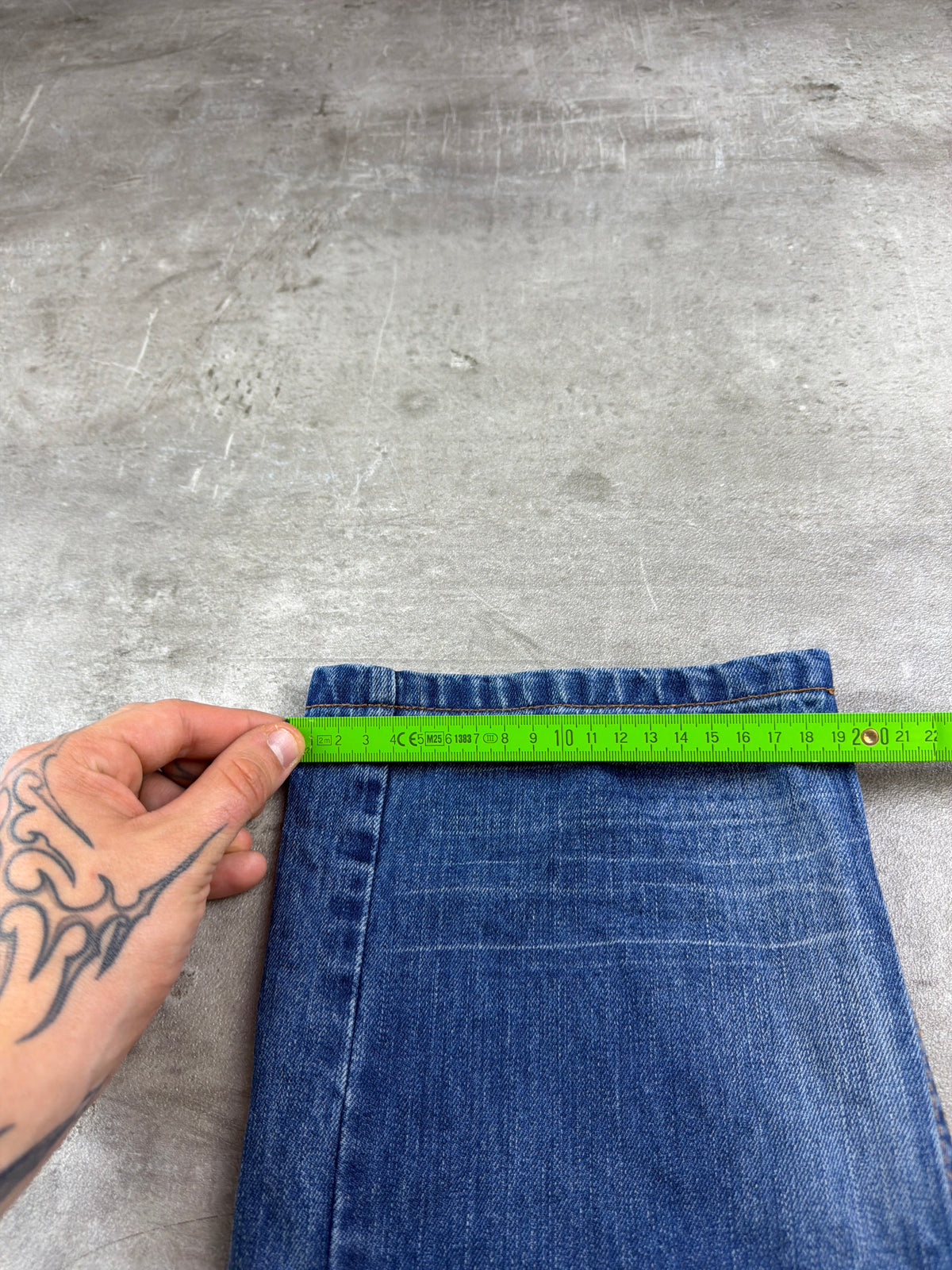 Rocawear Y2K Loose Fit Denim Jeans "Tony Fit" – Blue Wash
