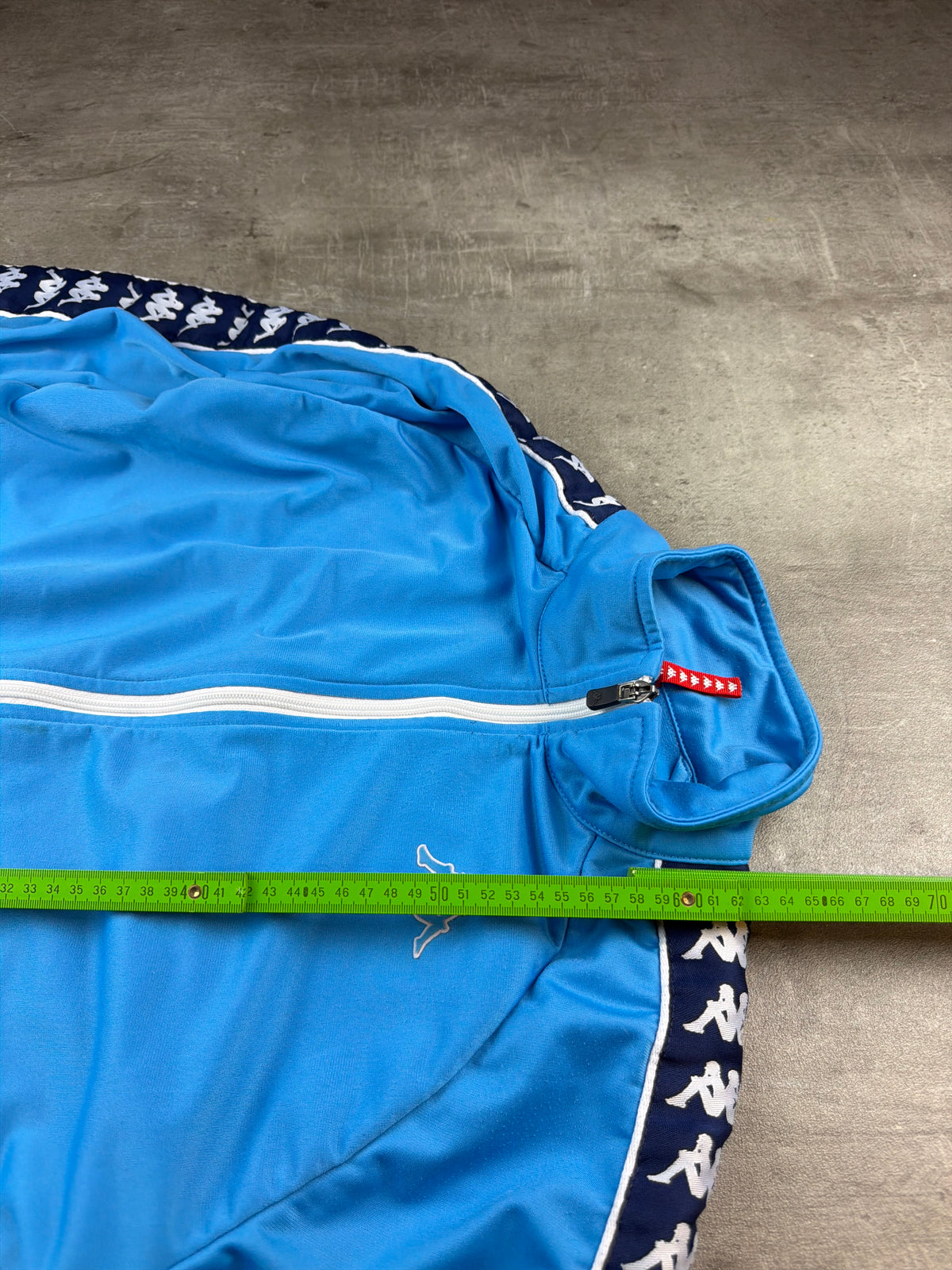 Kappa Banda Y2K Trackjacket - Sky Blue / Navy Blue - Past Pieces