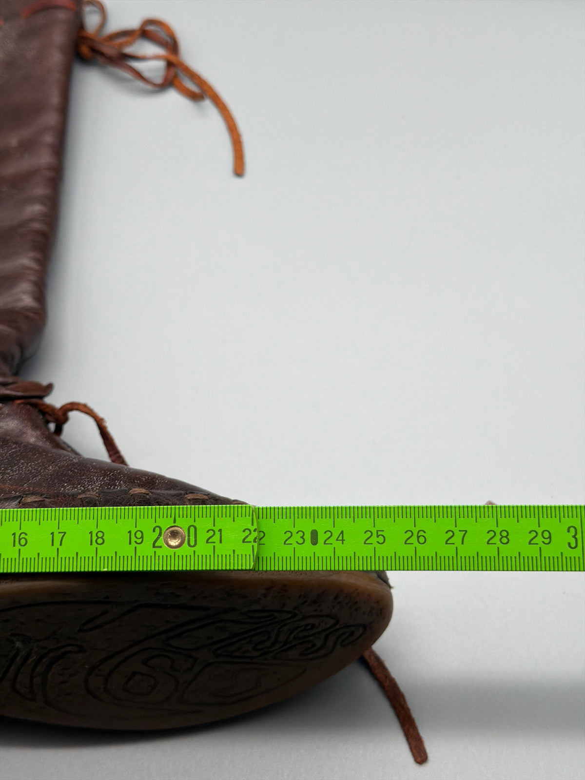 Miss Sixty Vintage Moccasin Leather Boots - Brown / Y2K Boho - Past Pieces