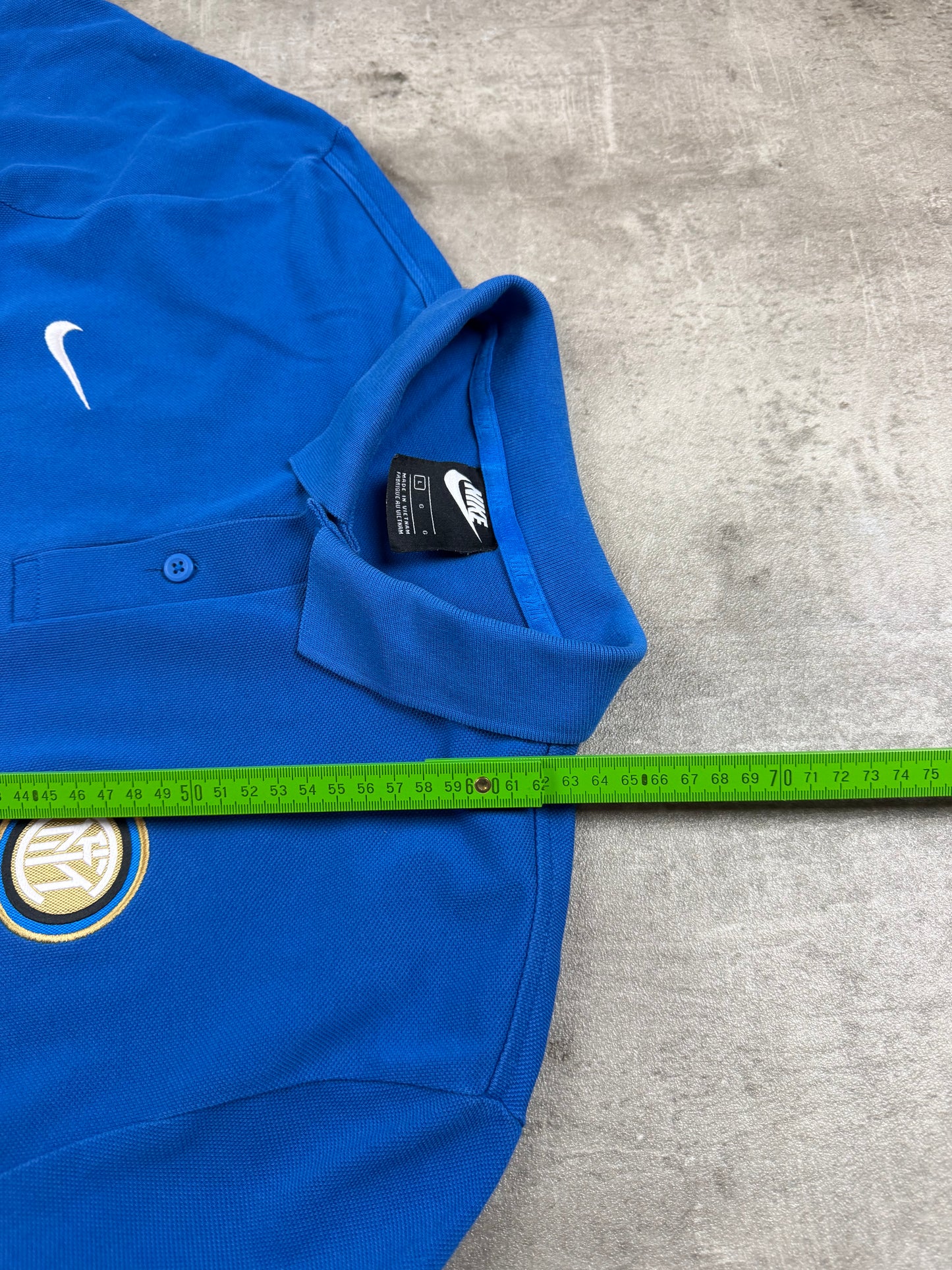 Nike Inter Mailand "FC Internazionale" Polo Shirt - Royal Blue
