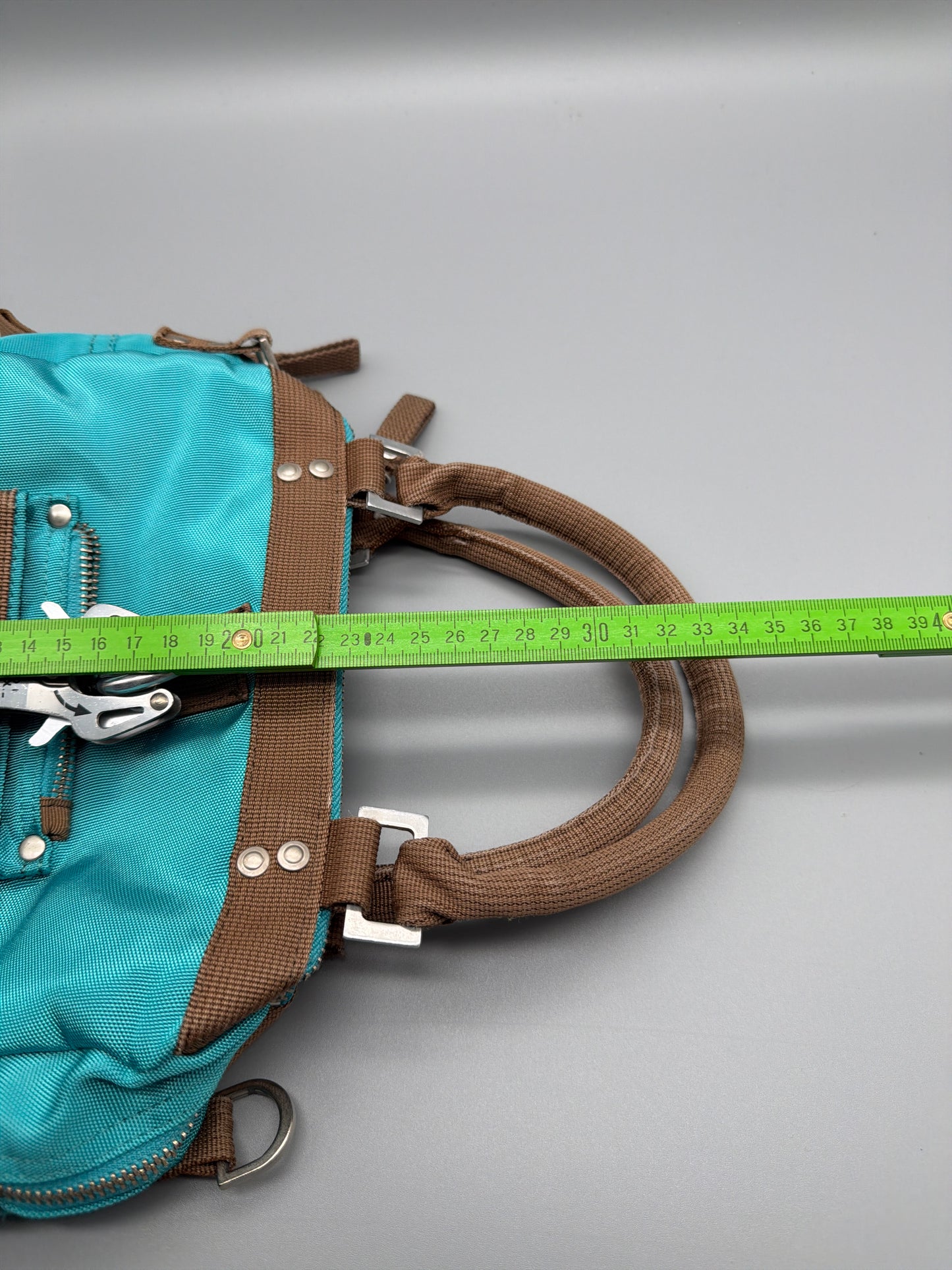 George Gina & Lucy Archive "Pre-Perfect" Handbag - Turquoise Brown