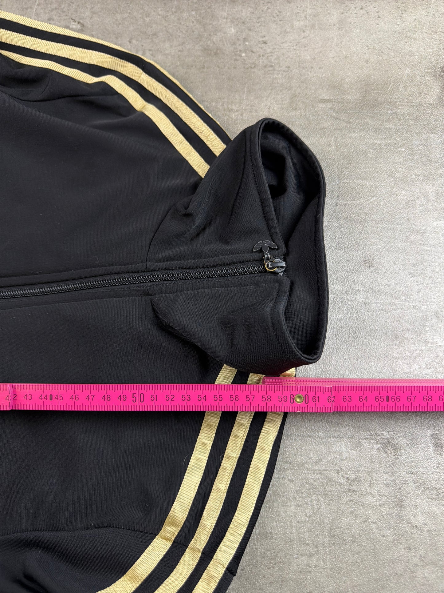 Adidas Trefoil 00s Trackjacket - Black & Metallic Gold
