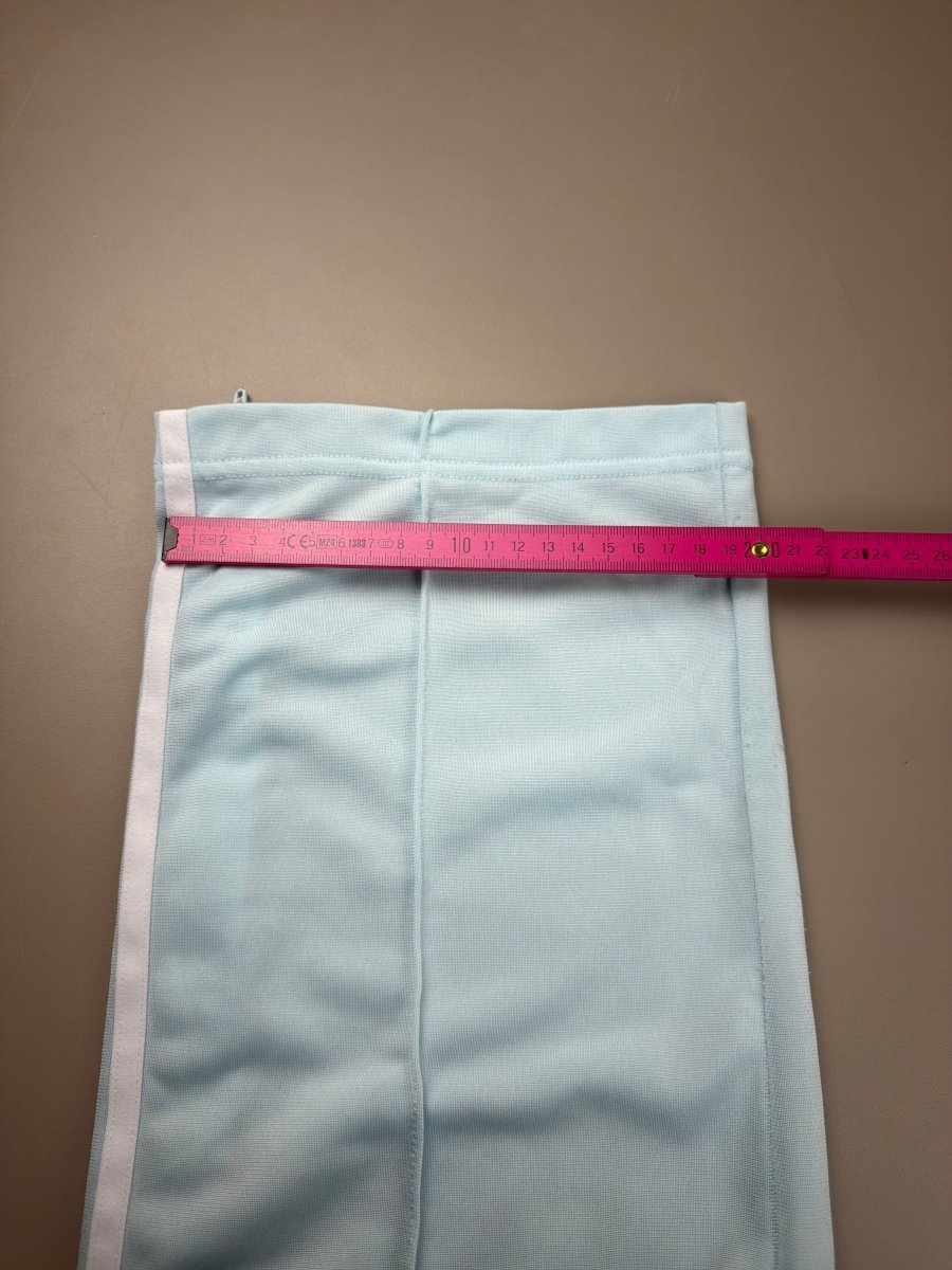 Adidas Vintage Pastel Track Pants - Y2K Baby Blue - Past Pieces