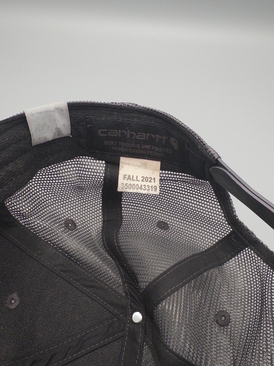 Carhartt Archive Corporate "Denver" Trucker Cap - Charcoal Grey Workwear - Past Pieces