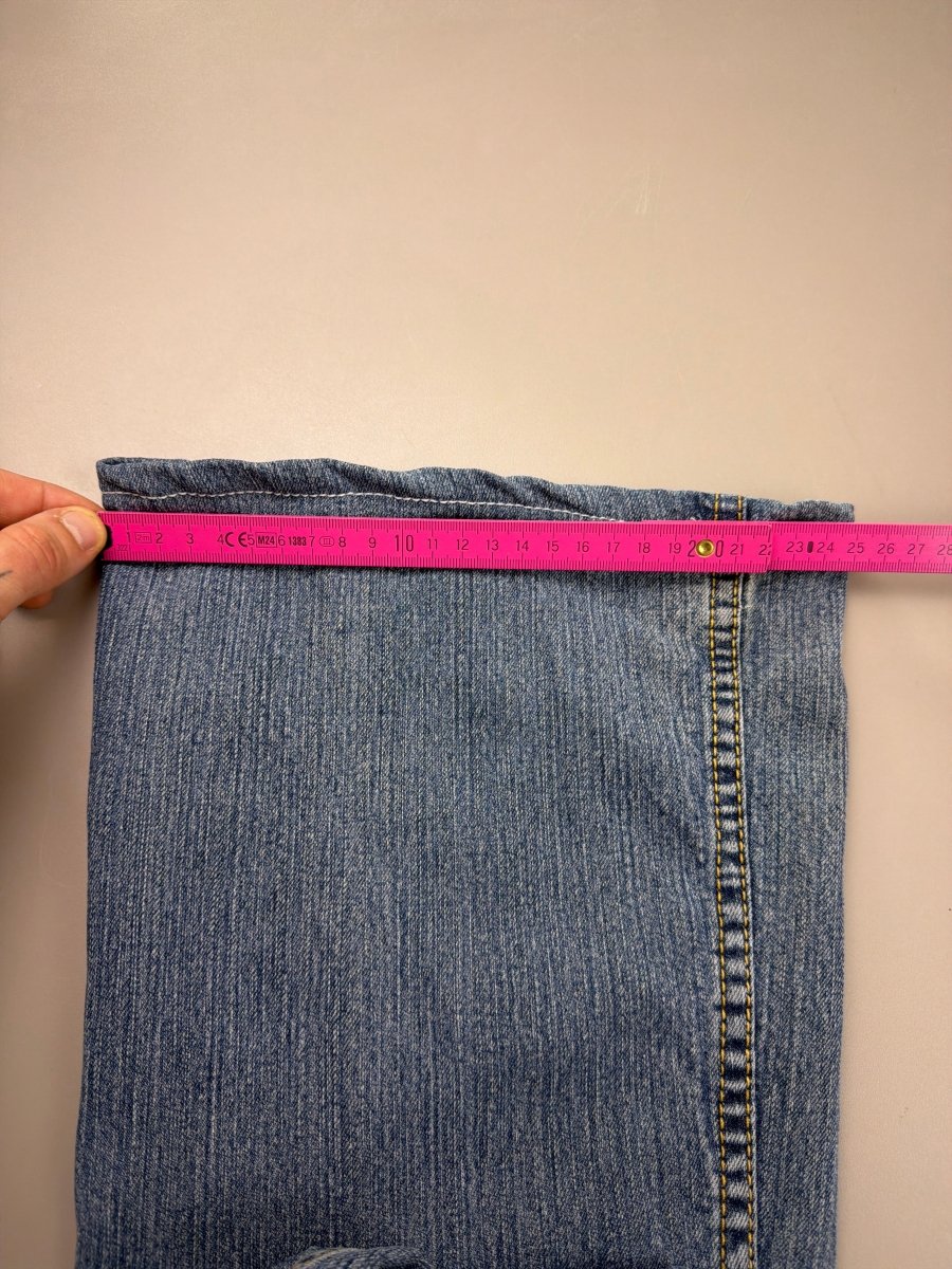 Mudd Archive "Aura" Flared Denim - Y2K McBling Low Waist - Past Pieces