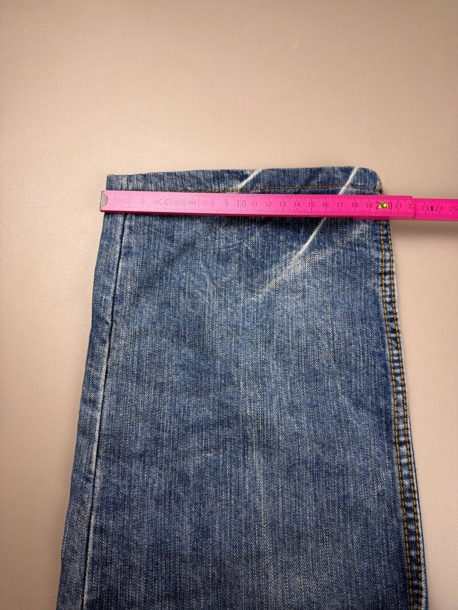 Oniarai Archive "Demon Oni" Heavy Embroidered Denim - Washed Blue - Past Pieces