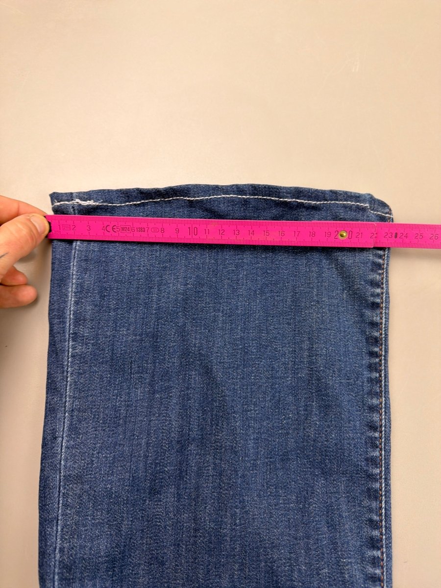7 For All Mankind Archive "Crystal 7" Low Waist Flare - Y2K Indie Sleaze Denim - Past Pieces