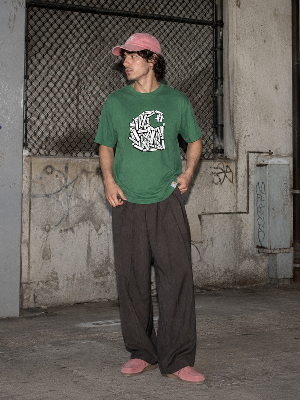 Carhartt Workwear Graphic Skate Tee – Faded Forest Green