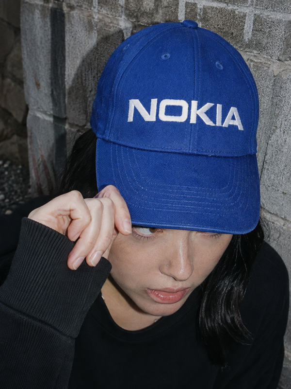 Nokia Y2K Tech Promo Embroidery Cap - Royal Blue