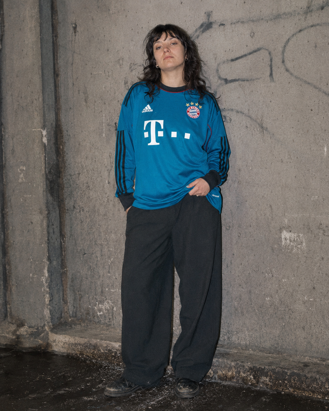 Adidas FC Bayern München 2013/14 Archive "Climacool" Goalkeeper Jersey - Teal Blue / Petrol