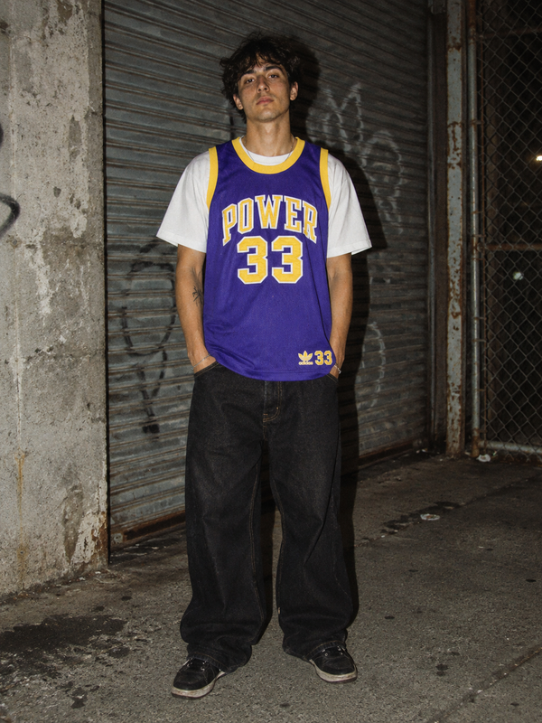 Adidas Archive "Power 33" Basketball Trikot - Purple & Yellow
