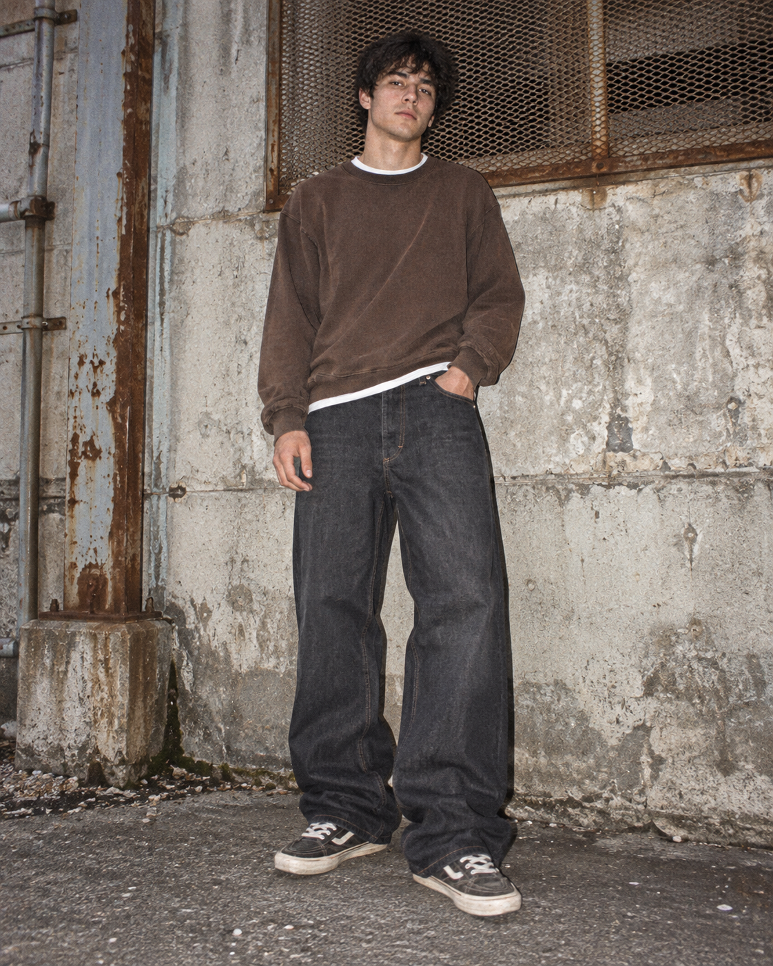 JOOP! Jeans Archive Baggy Denim Pants - Black / Washed Out