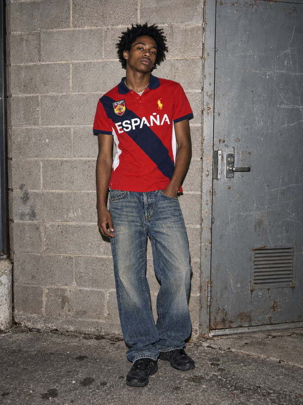 Polo Ralph Lauren "España 16" Custom Fit Polo Shirt - Red/Navy/White