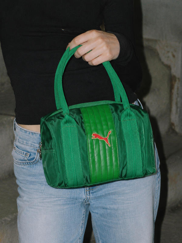 Puma "Fécafoot Cameroon" Y2K Sport Bowling Mini Bag - Emerald Green & Red