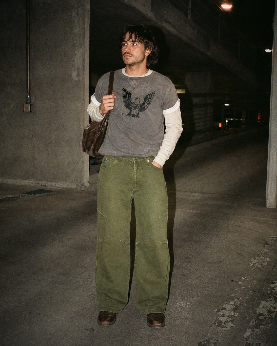 Rocky Y2K Utility "Nippon 3" Articulated Knee Pants - Washed Olive Green
