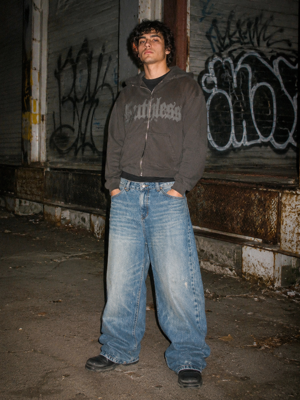 Joop! Jeans Vintage "Faded Blue" Baggy Denim - Blue