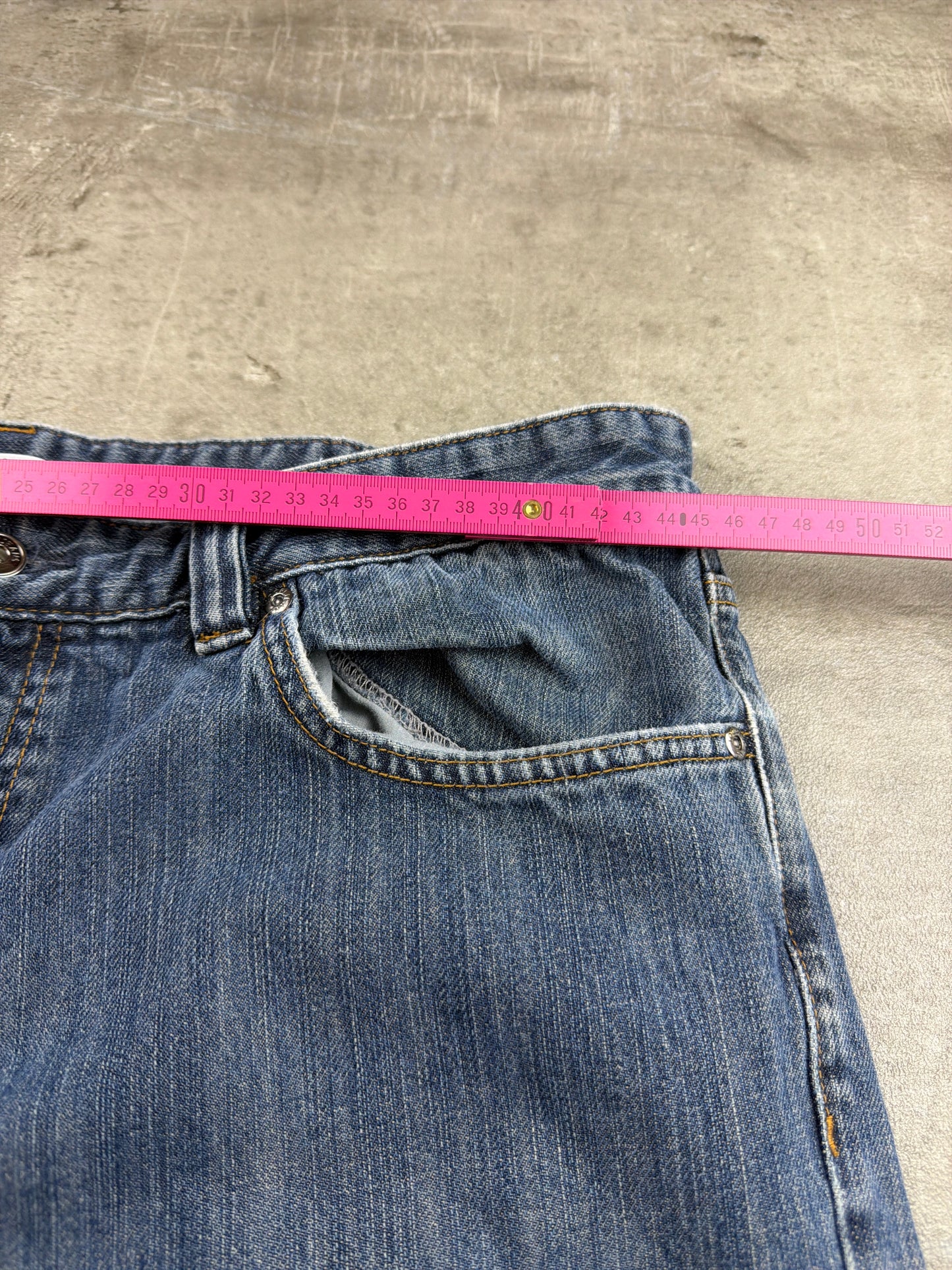 Joop! Jeans Vintage "Faded Blue" Baggy Denim - Blue