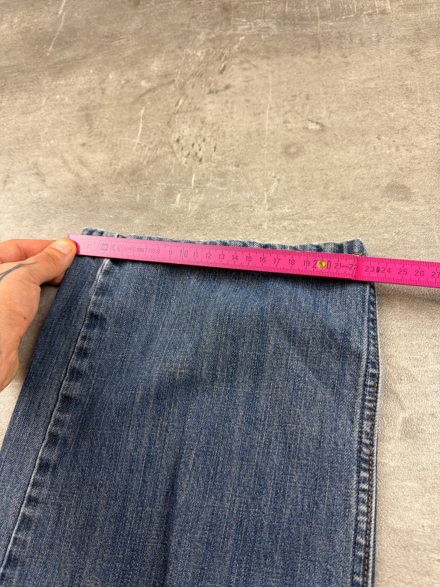 Joop! Jeans Vintage "Faded Blue" Baggy Denim - Blue
