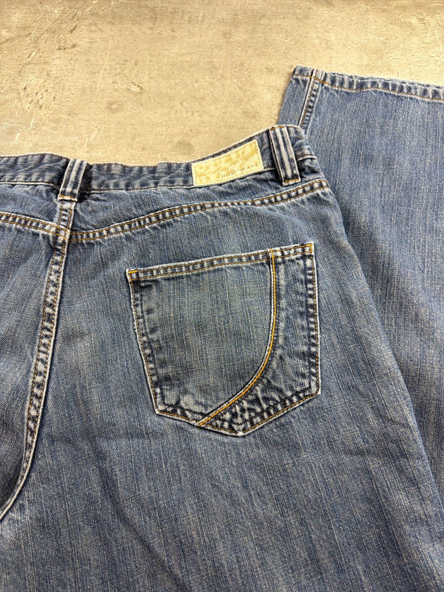 Joop! Jeans Vintage "Faded Blue" Baggy Denim - Blue