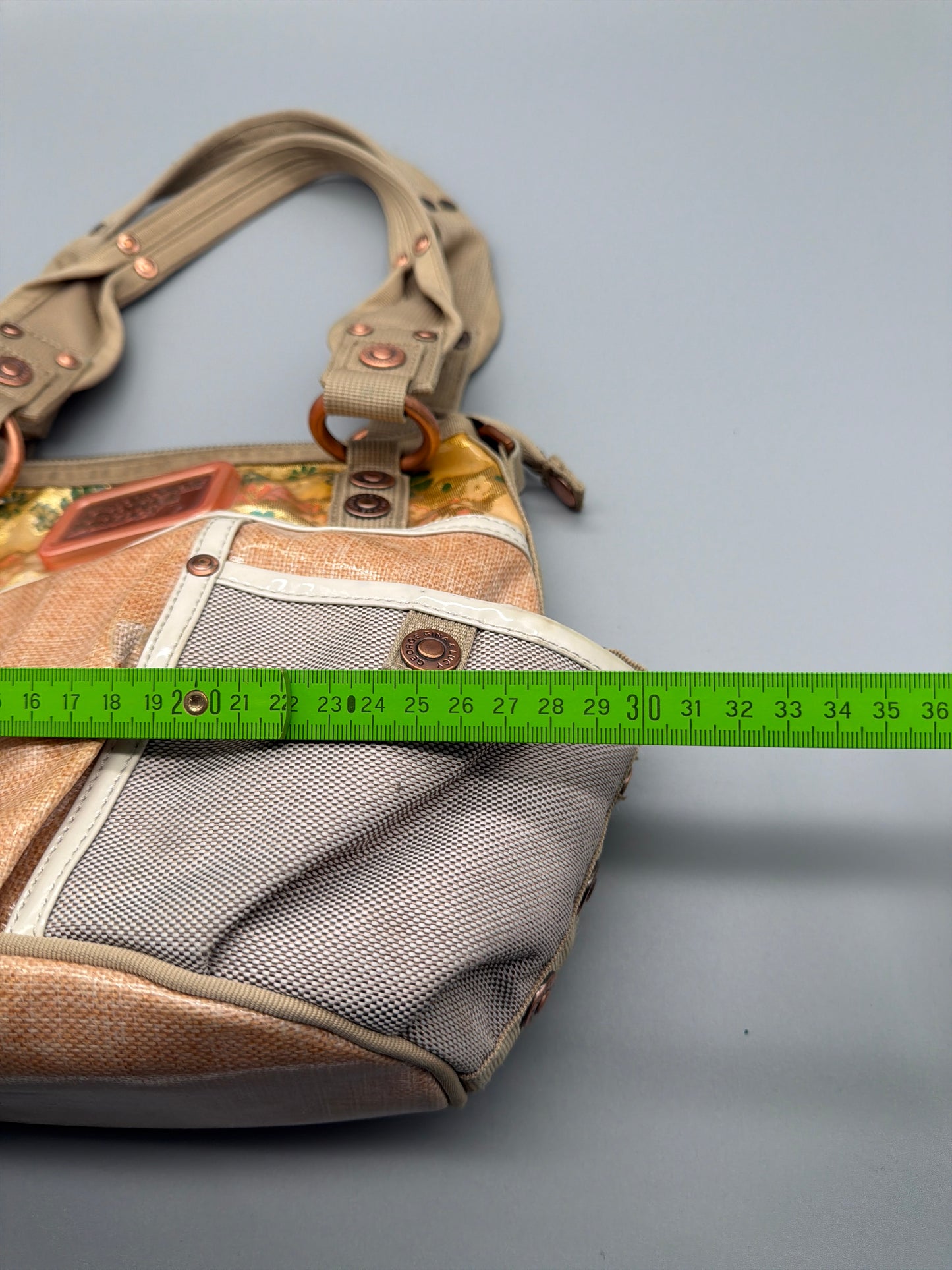 George Gina & Lucy Archive "Free Stanbul" Shoulder Bag - Floral Gold / Earthy Multicolour