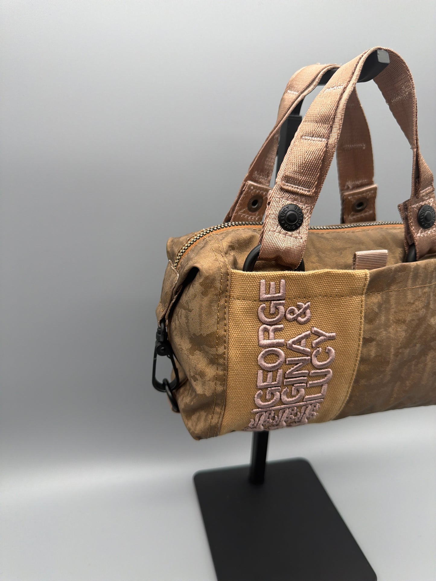 George Gina & Lucy "Minilicious" Camo Mini Bag – Earth Tones / Utility Y2K