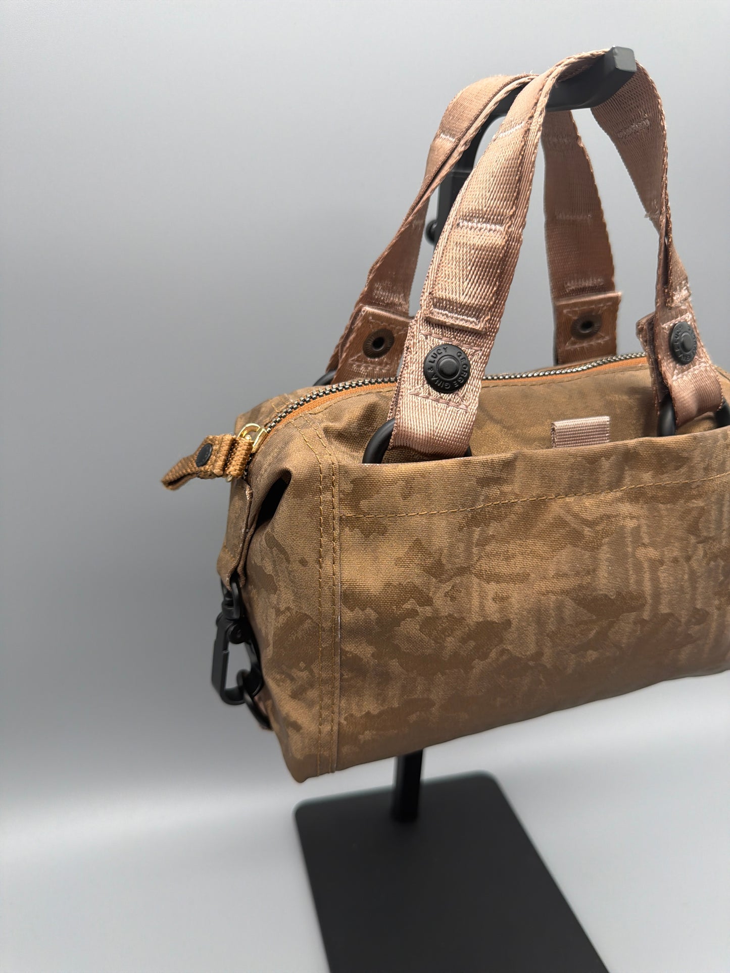 George Gina & Lucy "Minilicious" Camo Mini Bag – Earth Tones / Utility Y2K