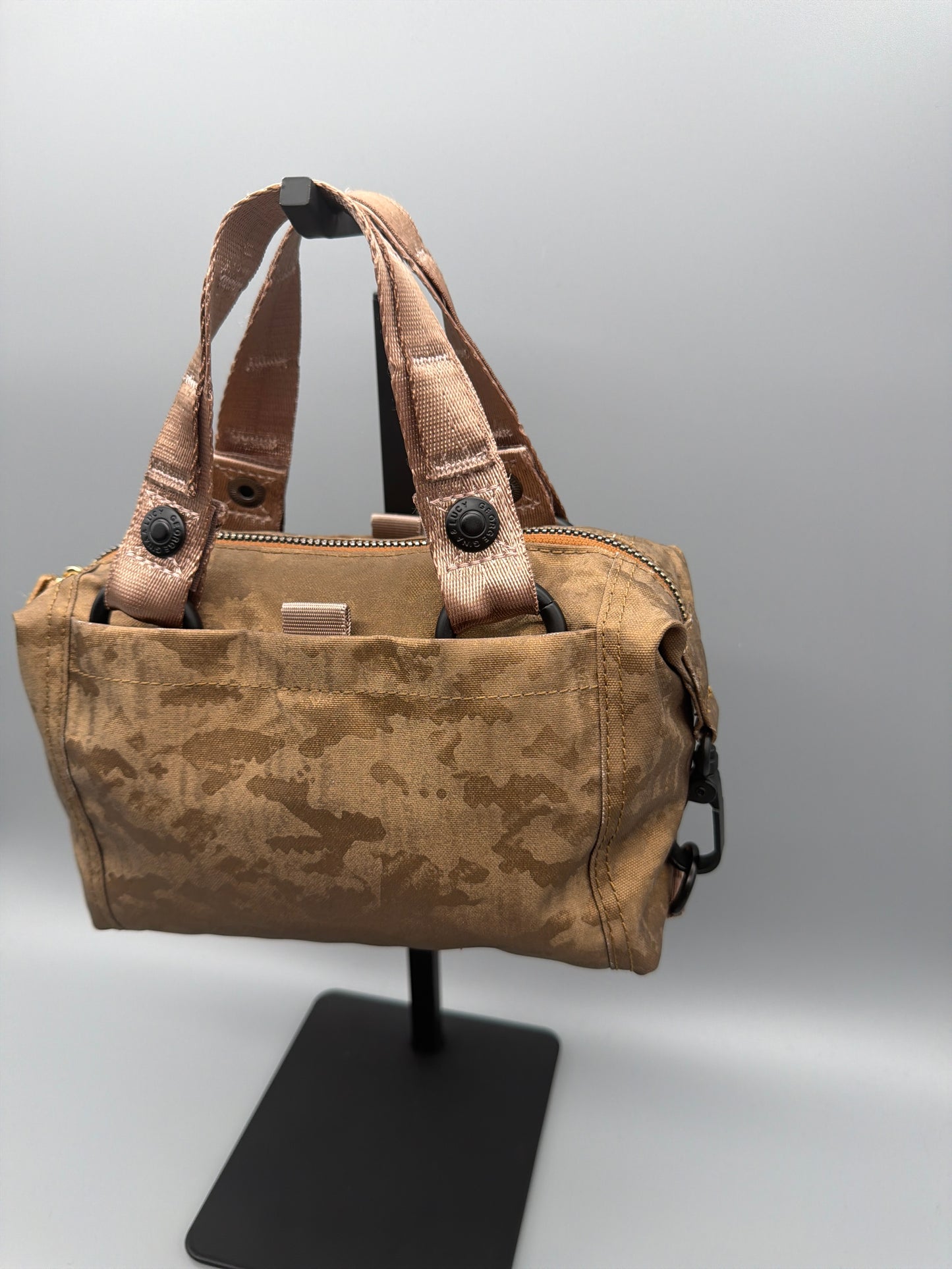 George Gina & Lucy "Minilicious" Camo Mini Bag – Earth Tones / Utility Y2K