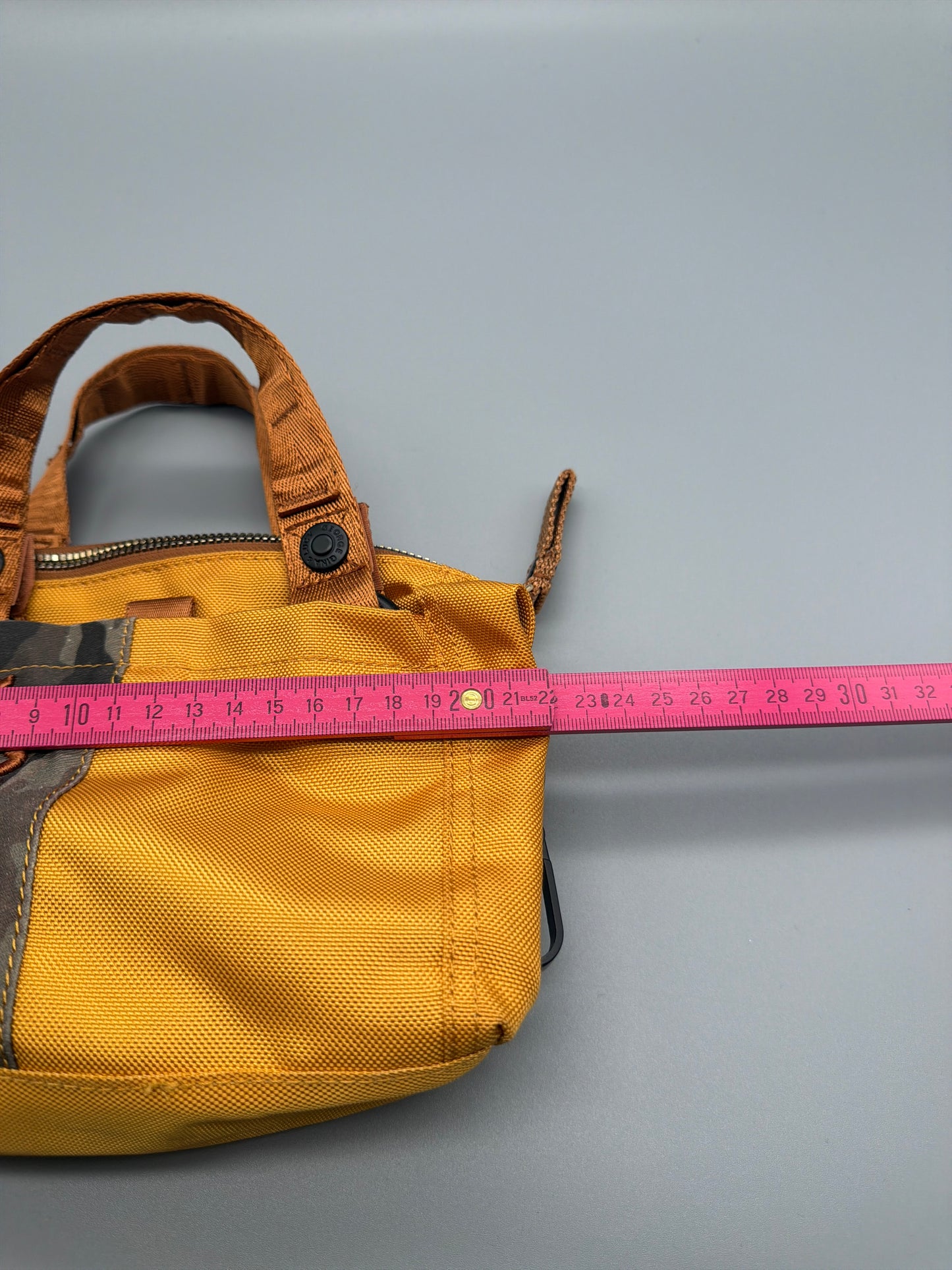 George Gina & Lucy Archive "Minilicious" Mini Bag - Yellow / Camouflage