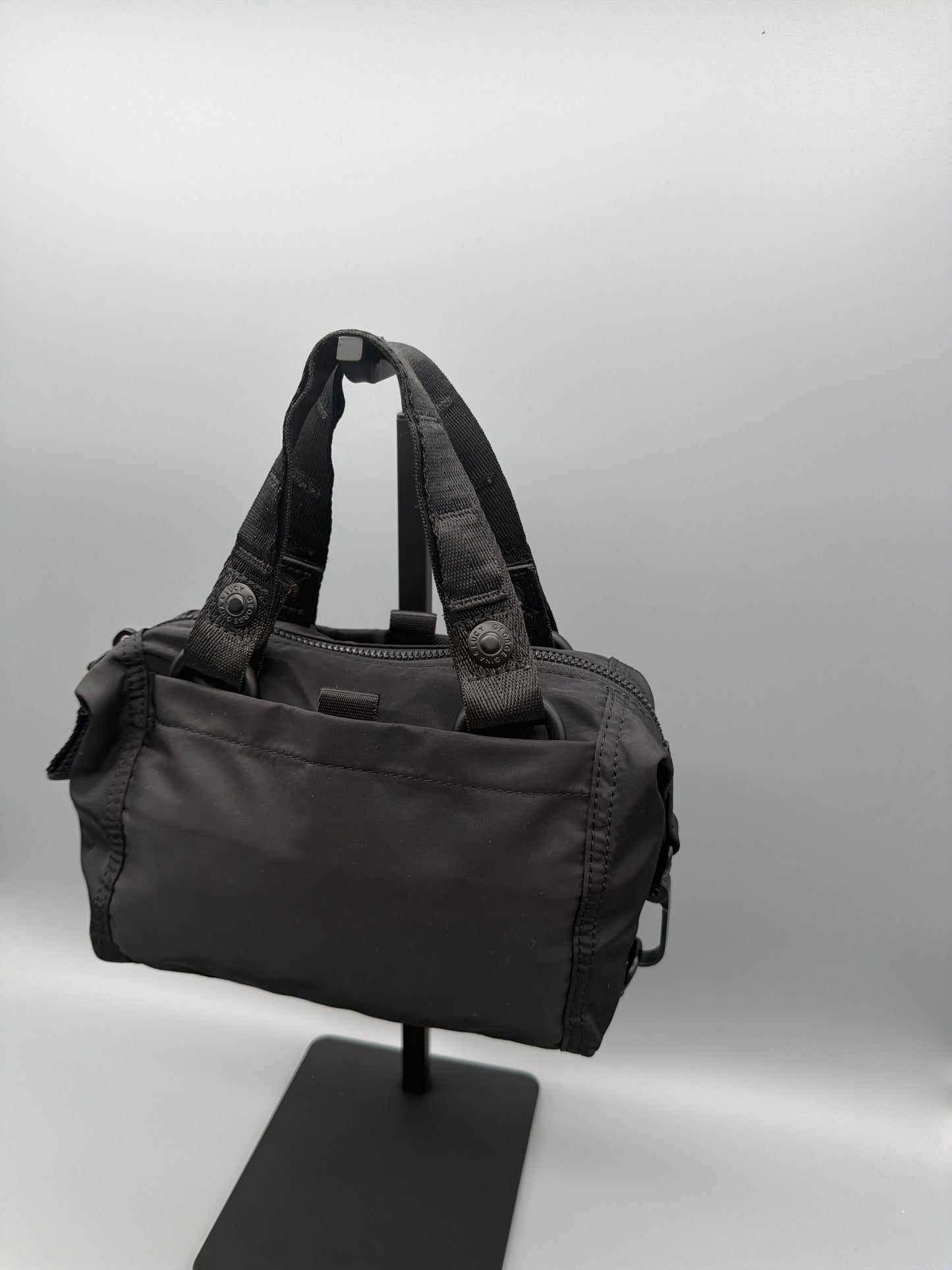 George Gina & Lucy Archive "Minilicious" Mini Bag - All Black / Camo Lining