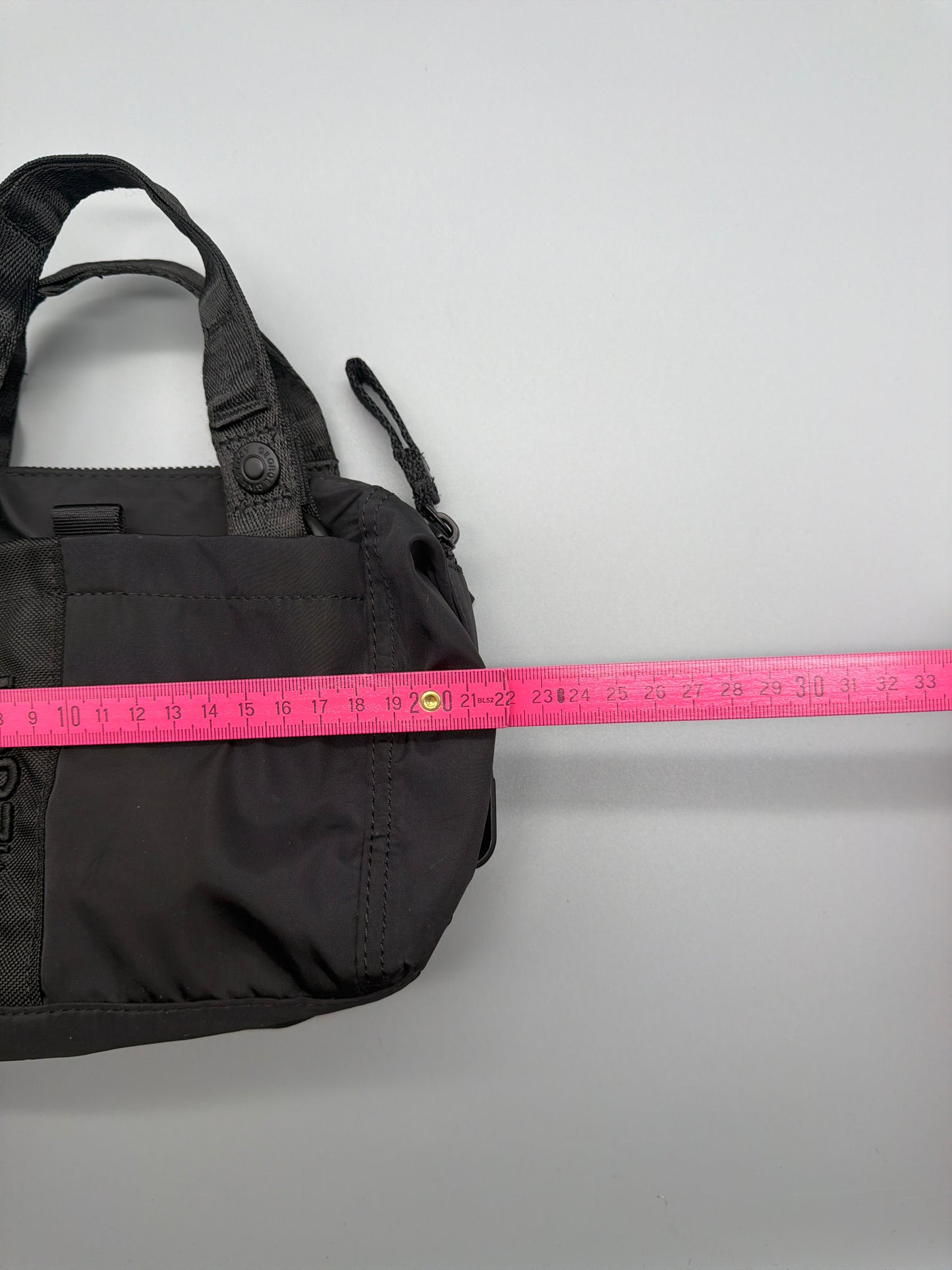 George Gina & Lucy Archive "Minilicious" Mini Bag - All Black / Camo Lining