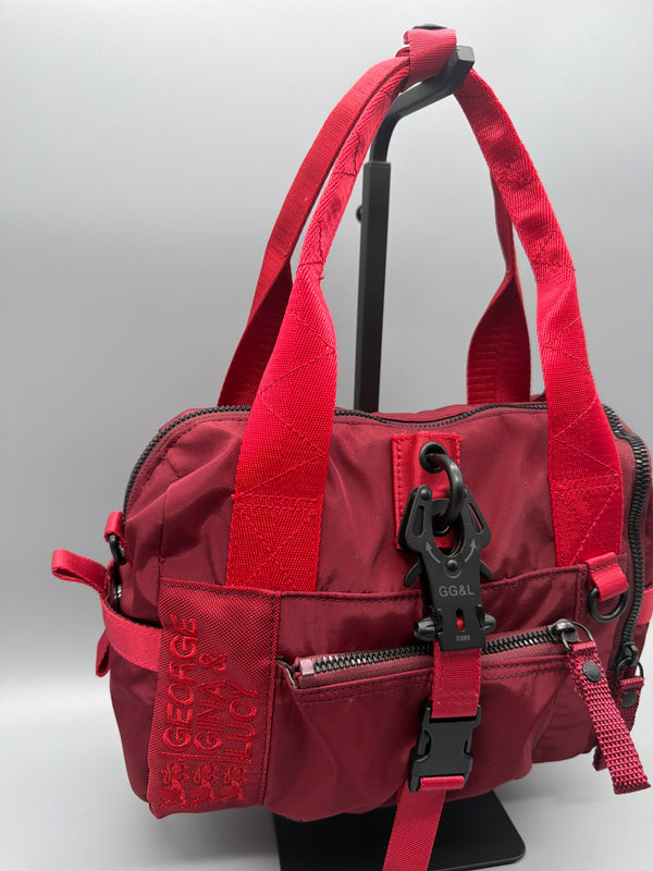 George Gina & Lucy Archive "N8KRACH" Mini Bag - Dark Red / Burgundy