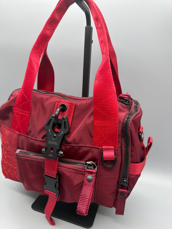 George Gina & Lucy Archive "N8KRACH" Mini Bag - Dark Red / Burgundy