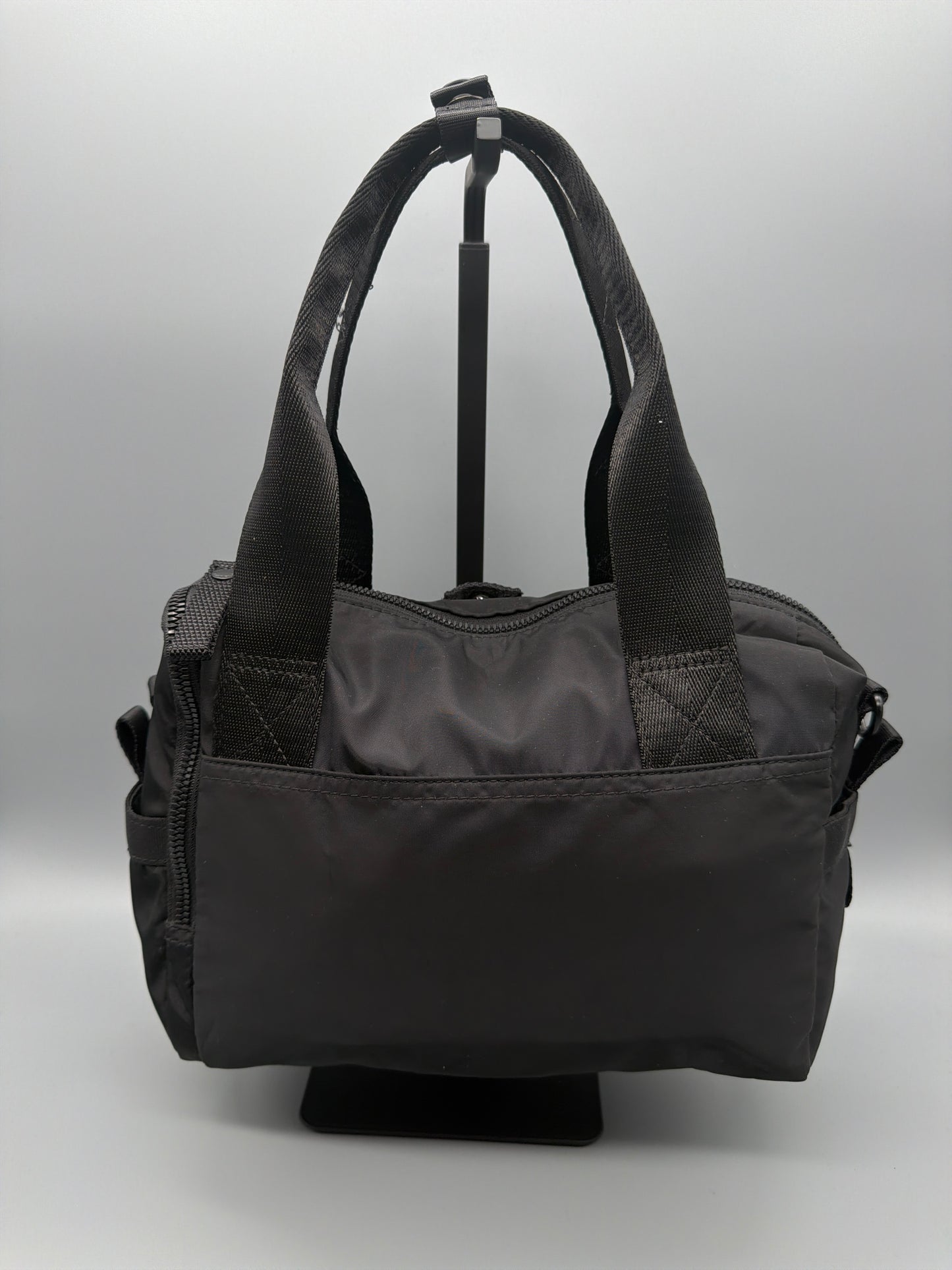George Gina & Lucy "N8Krach" Nylon Mini Bag - All Black