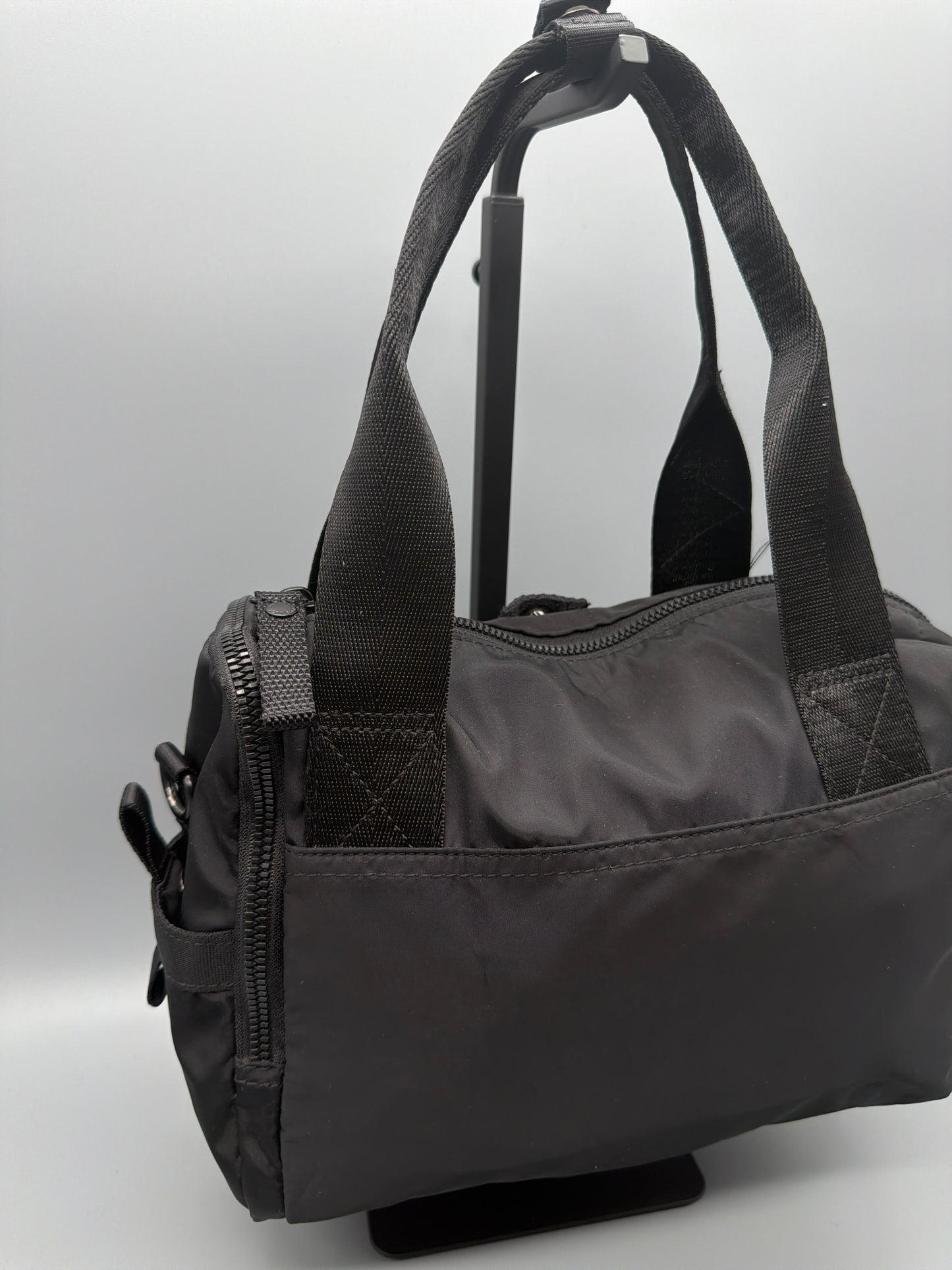 George Gina & Lucy "N8Krach" Nylon Mini Bag - All Black