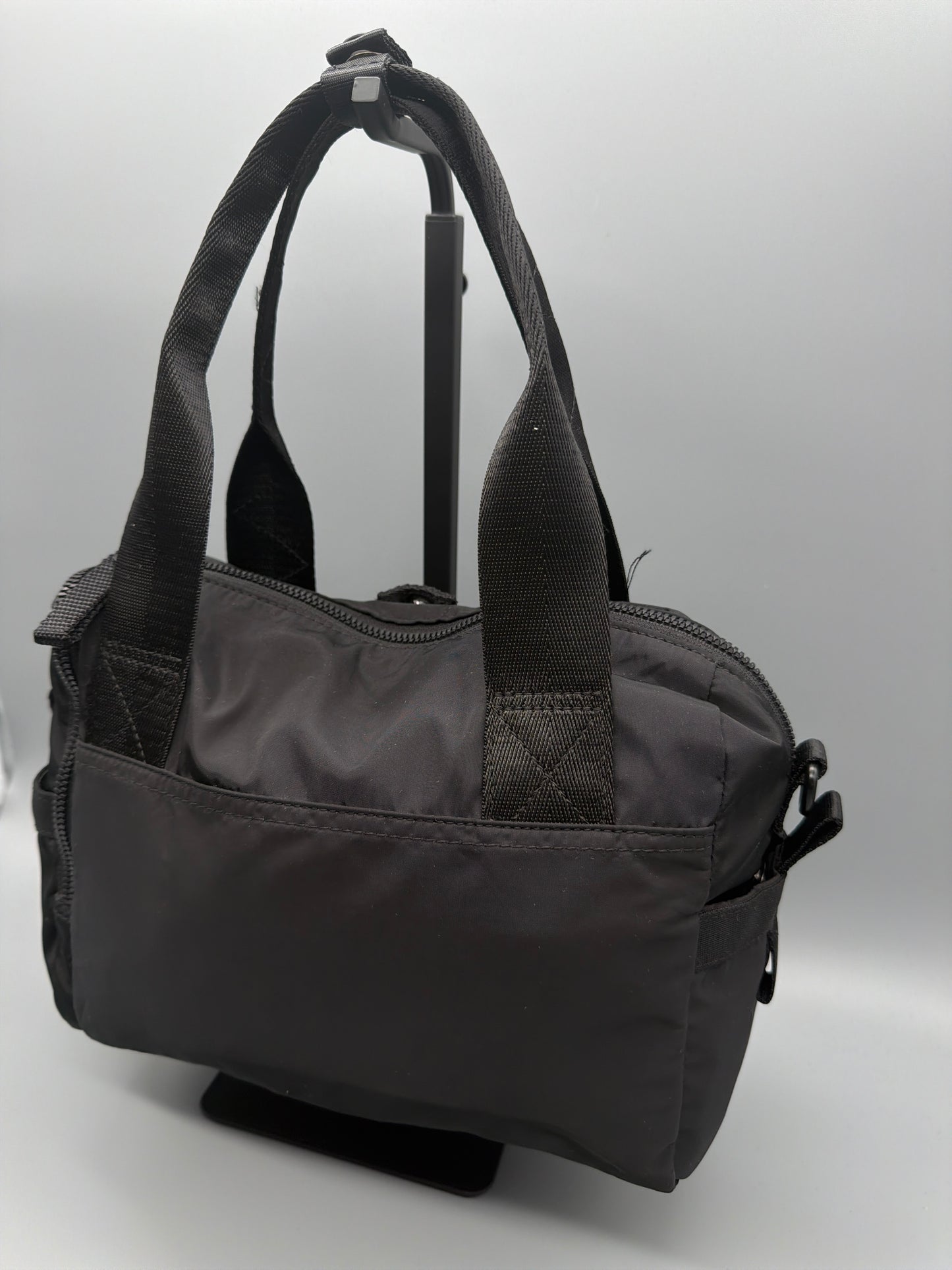 George Gina & Lucy "N8Krach" Nylon Mini Bag - All Black