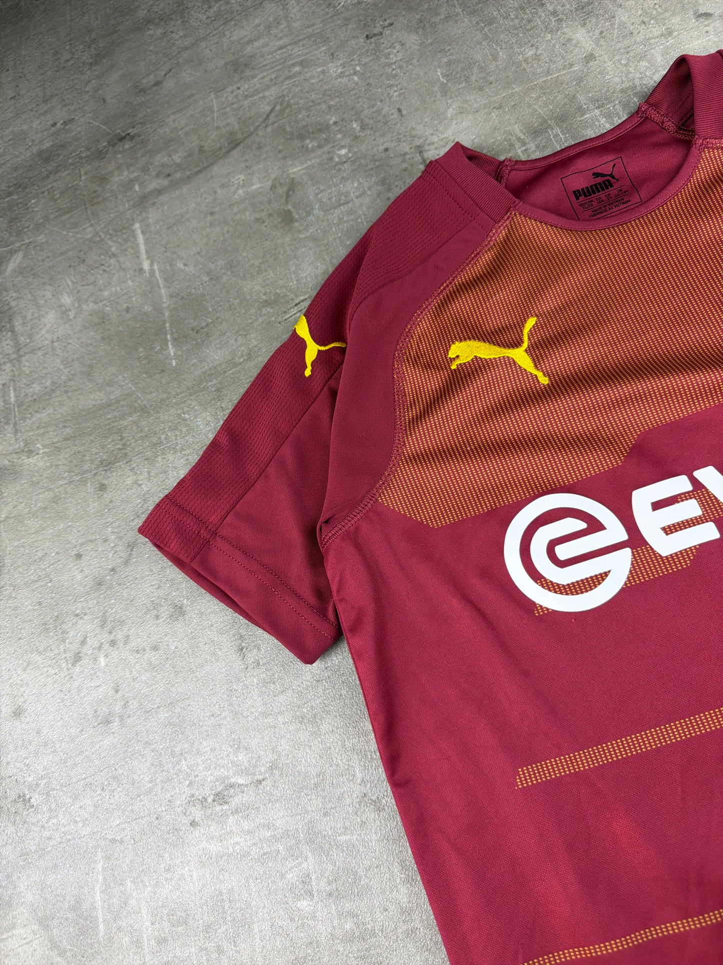 Puma x BVB 09 Archive "Dortmund" Jersey - Burgundy / Gold