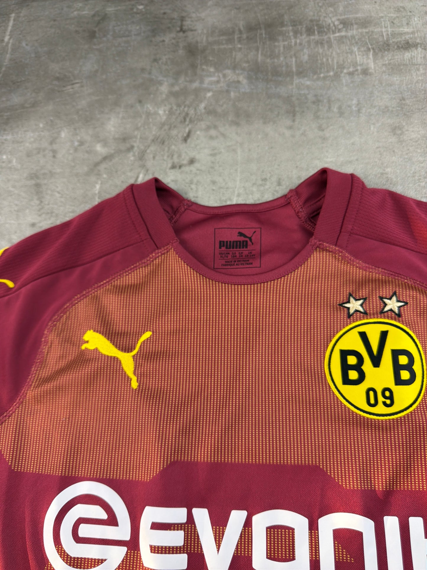 Puma x BVB 09 Archive "Dortmund" Jersey - Burgundy / Gold