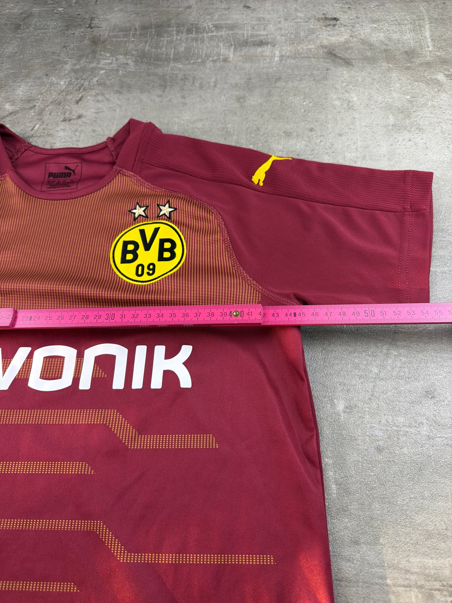 Puma x BVB 09 Archive "Dortmund" Jersey - Burgundy / Gold