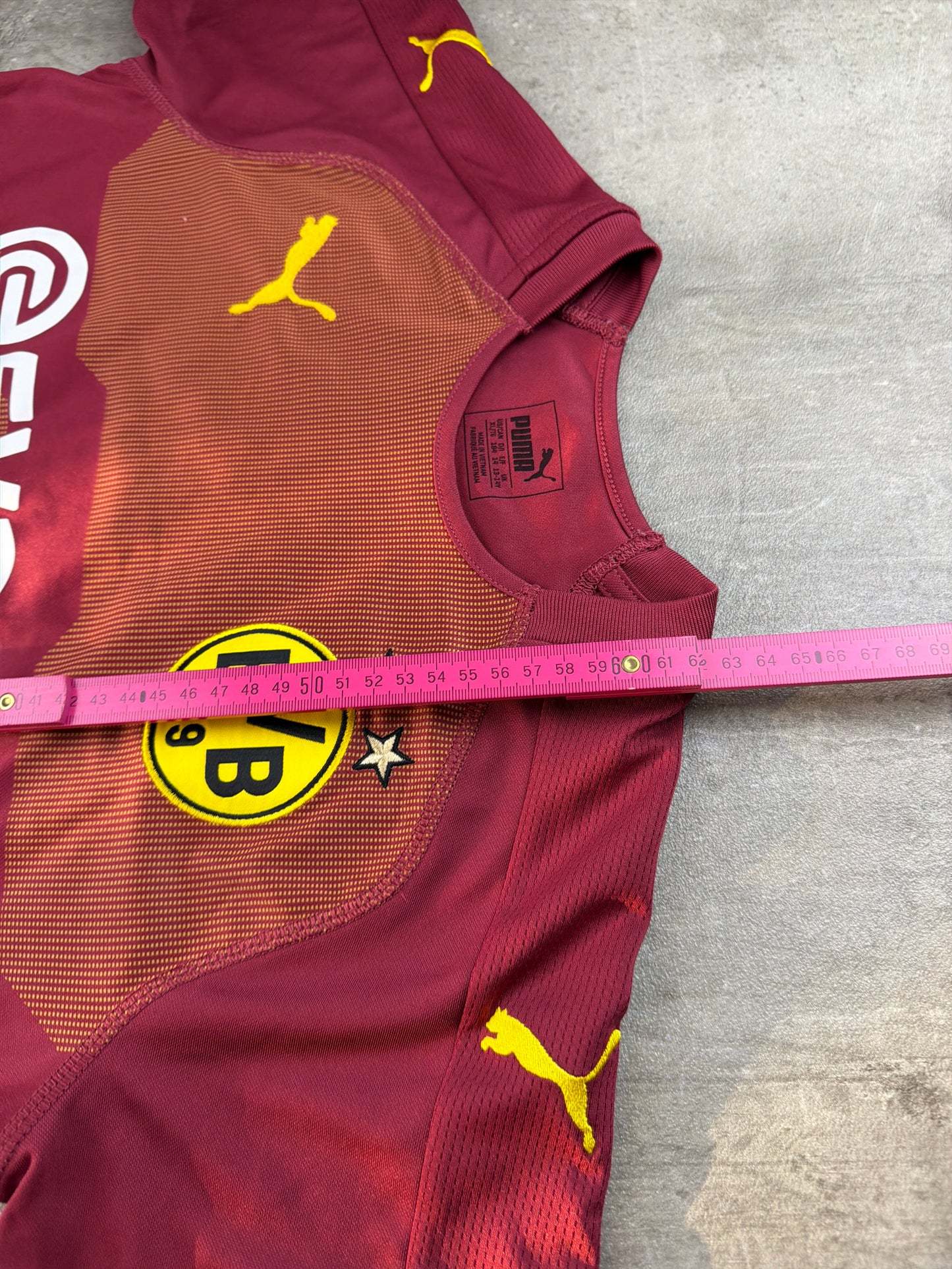 Puma x BVB 09 Archive "Dortmund" Jersey - Burgundy / Gold