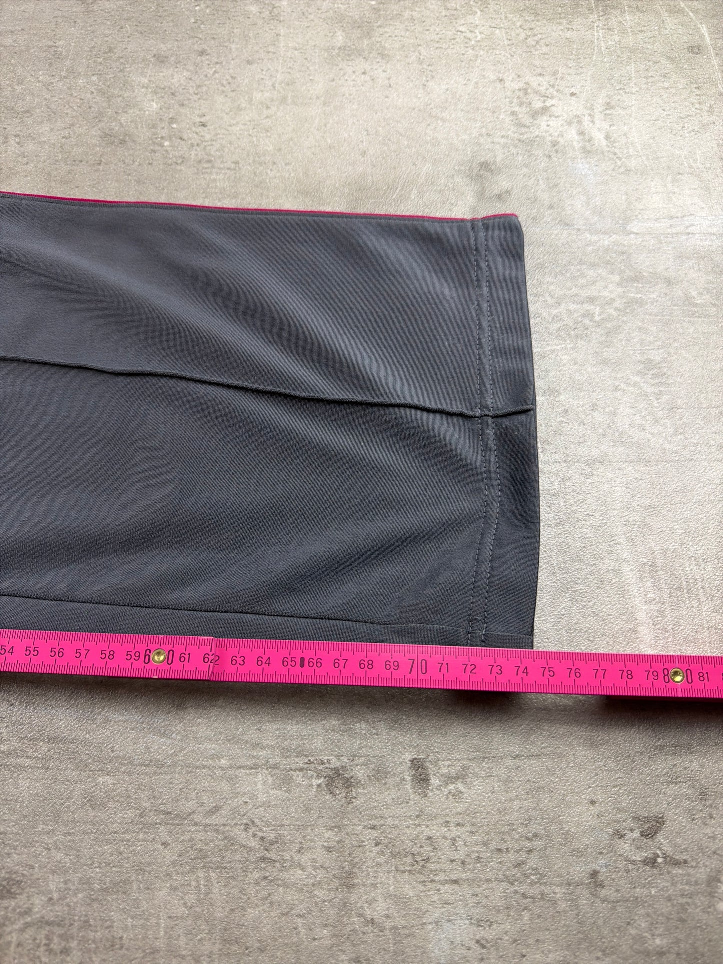 Nike Y2K Side-Piping Wide Leg Trackpants - Dark Grey / Magenta