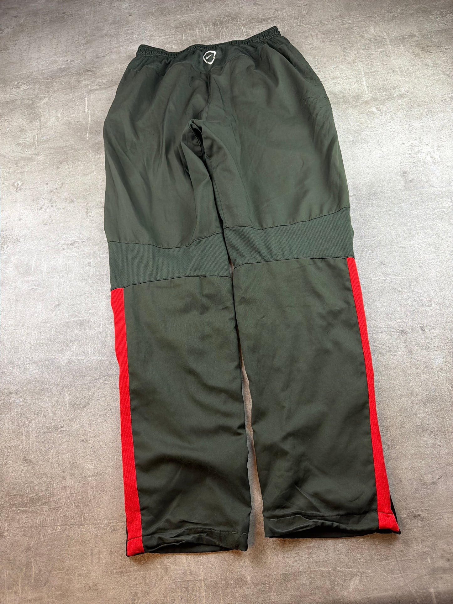 Nike Portugal Vintage Nationalteam Dri-FIT Trackpants - Olive / Red