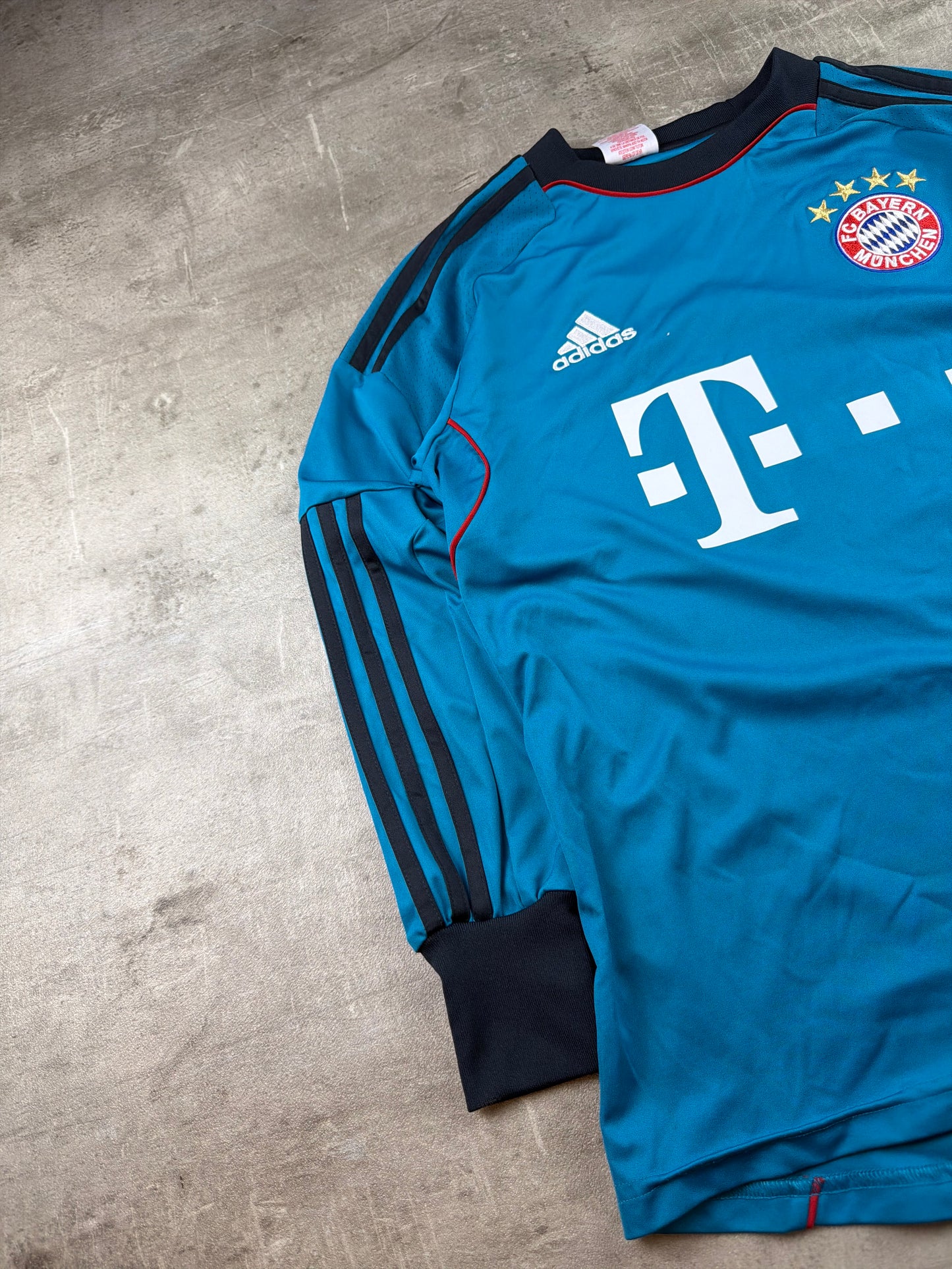 Adidas FC Bayern München 2013/14 Archive "Climacool" Goalkeeper Jersey - Teal Blue / Petrol