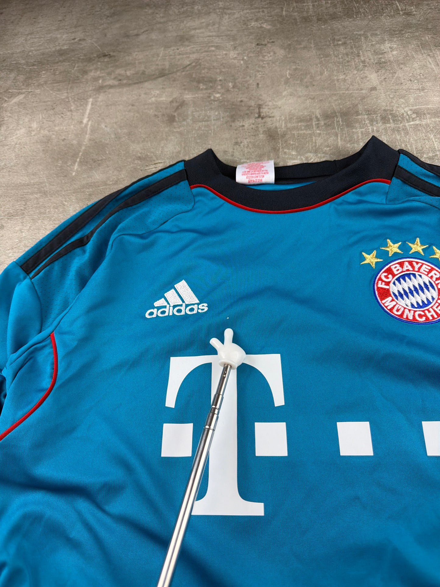 Adidas FC Bayern München 2013/14 Archive "Climacool" Goalkeeper Jersey - Teal Blue / Petrol