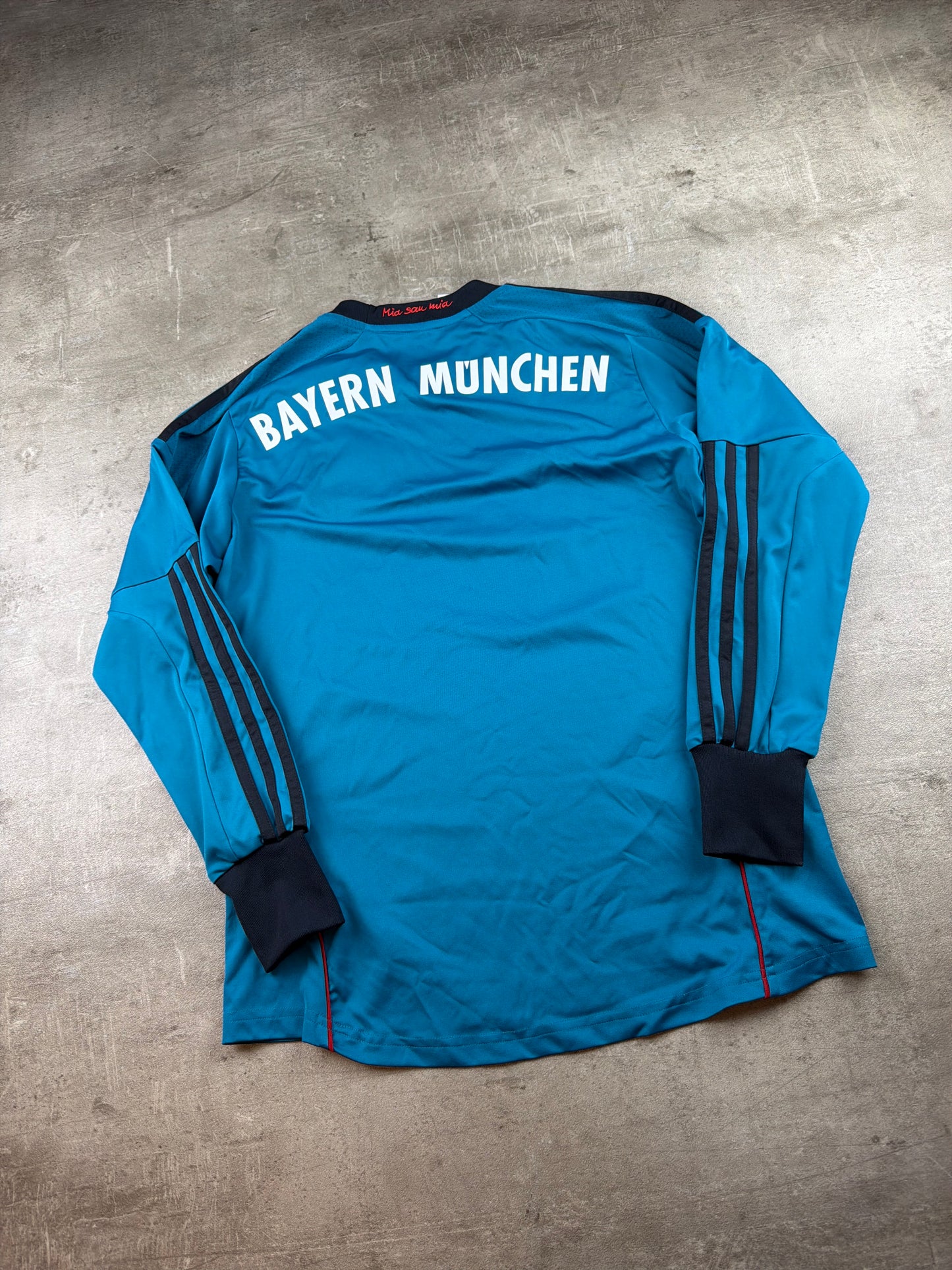 Adidas FC Bayern München 2013/14 Archive "Climacool" Goalkeeper Jersey - Teal Blue / Petrol