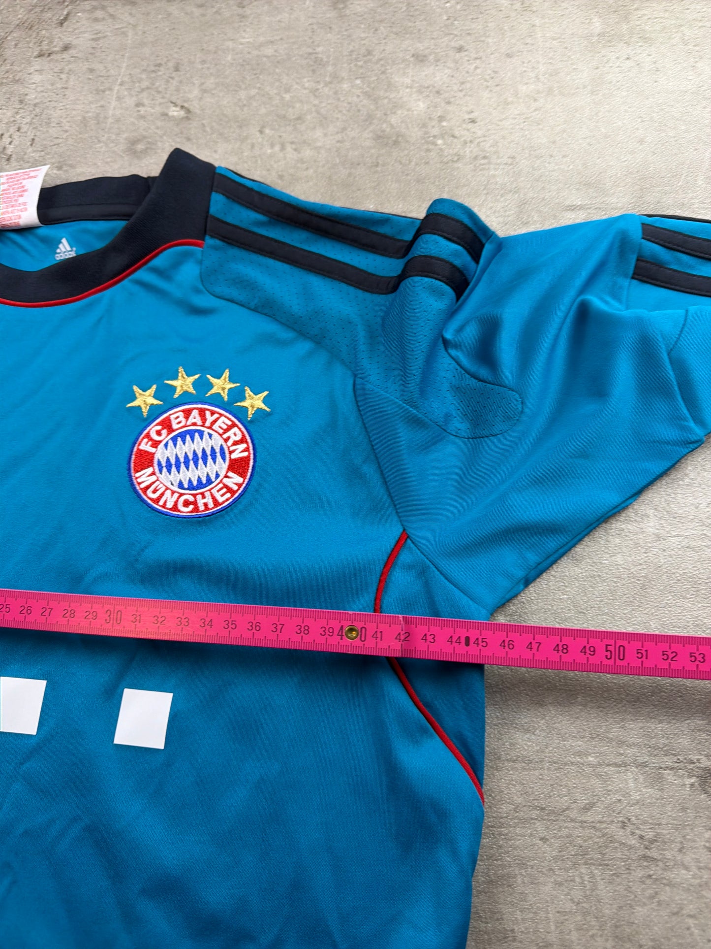 Adidas FC Bayern München 2013/14 Archive "Climacool" Goalkeeper Jersey - Teal Blue / Petrol