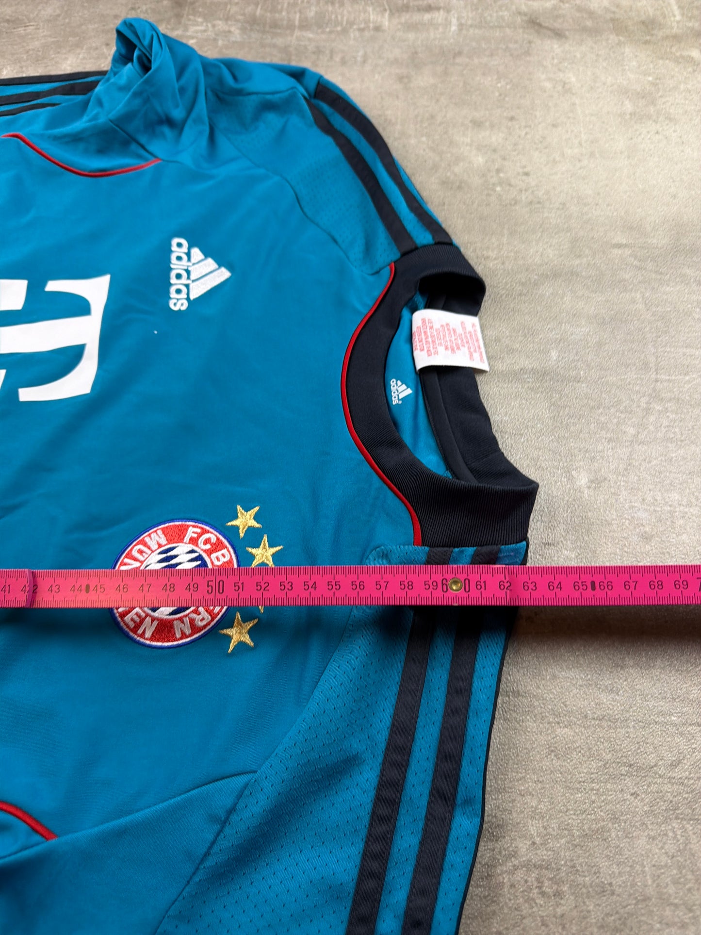 Adidas FC Bayern München 2013/14 Archive "Climacool" Goalkeeper Jersey - Teal Blue / Petrol